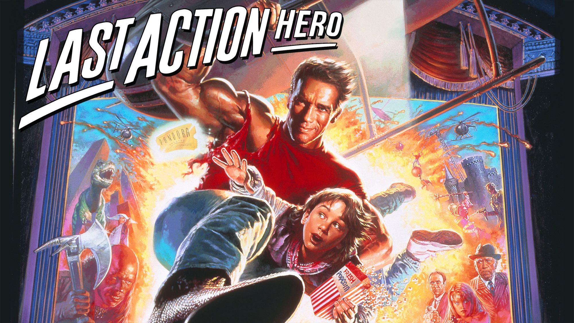 Last Action Hero movie poster HD Wallpaper