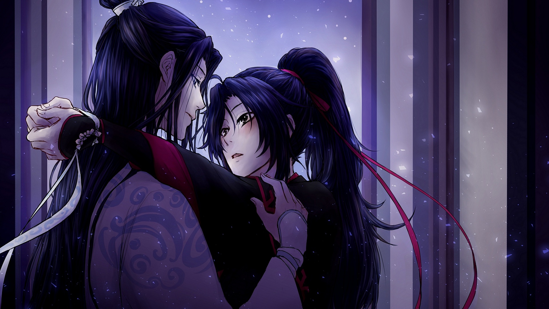 Wei Wuxian and Lan Wangji from Mo Dao Zu Shi HD Wallpaper