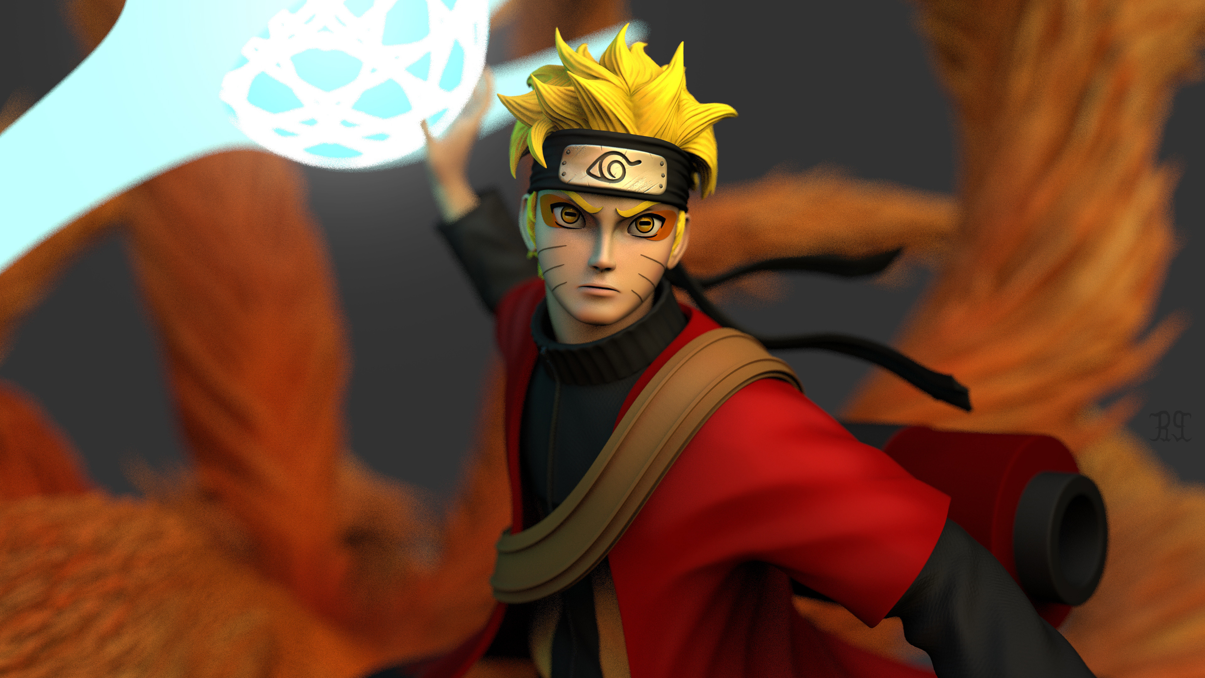 Naruto Uzumaki from Naruto 4K HD Wallpaper