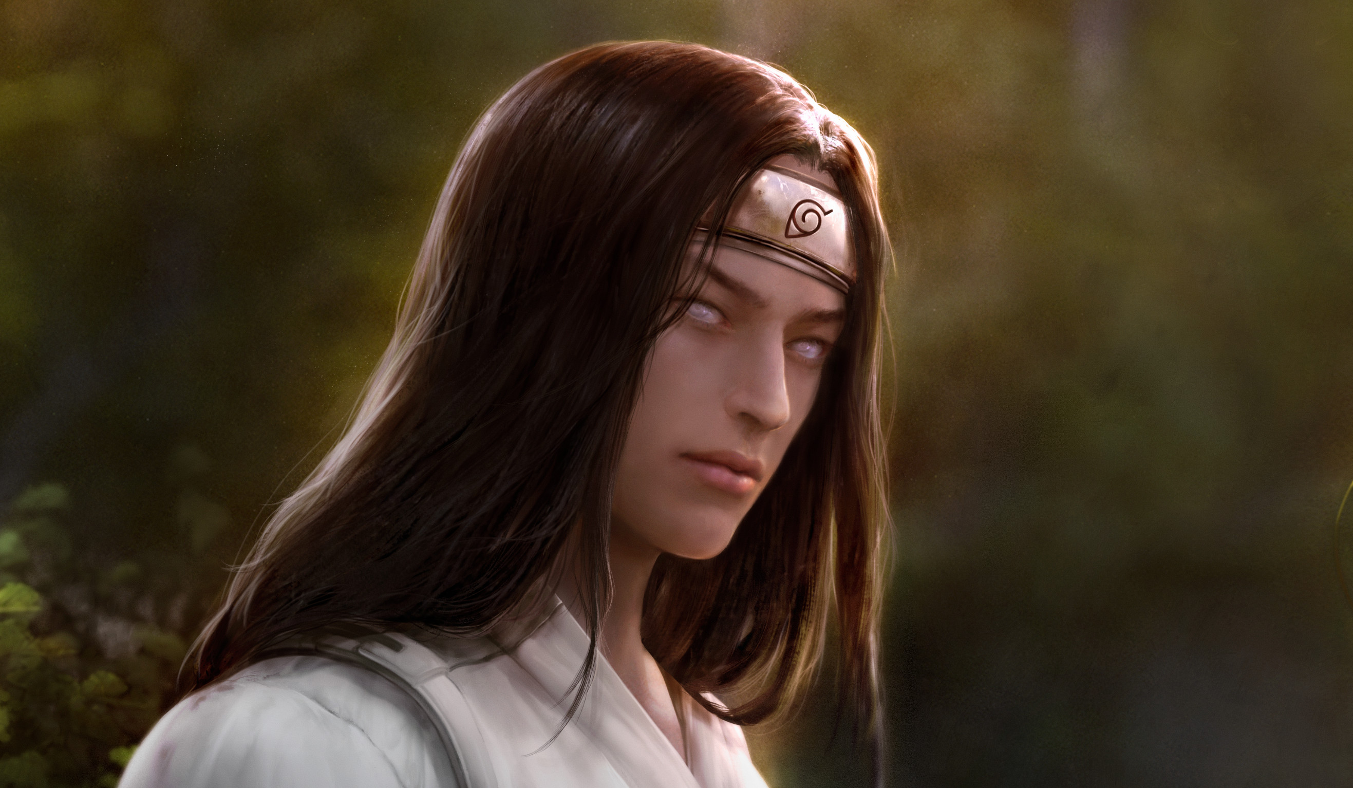 Neji Hyūga from Naruto HD Wallpaper