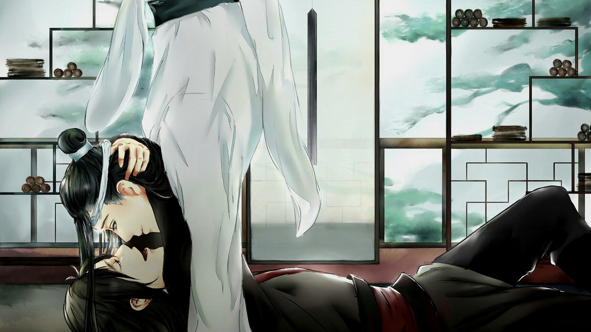 Wei Ying and Lan Zhan from Mo Dao Zu Shi HD Wallpaper
