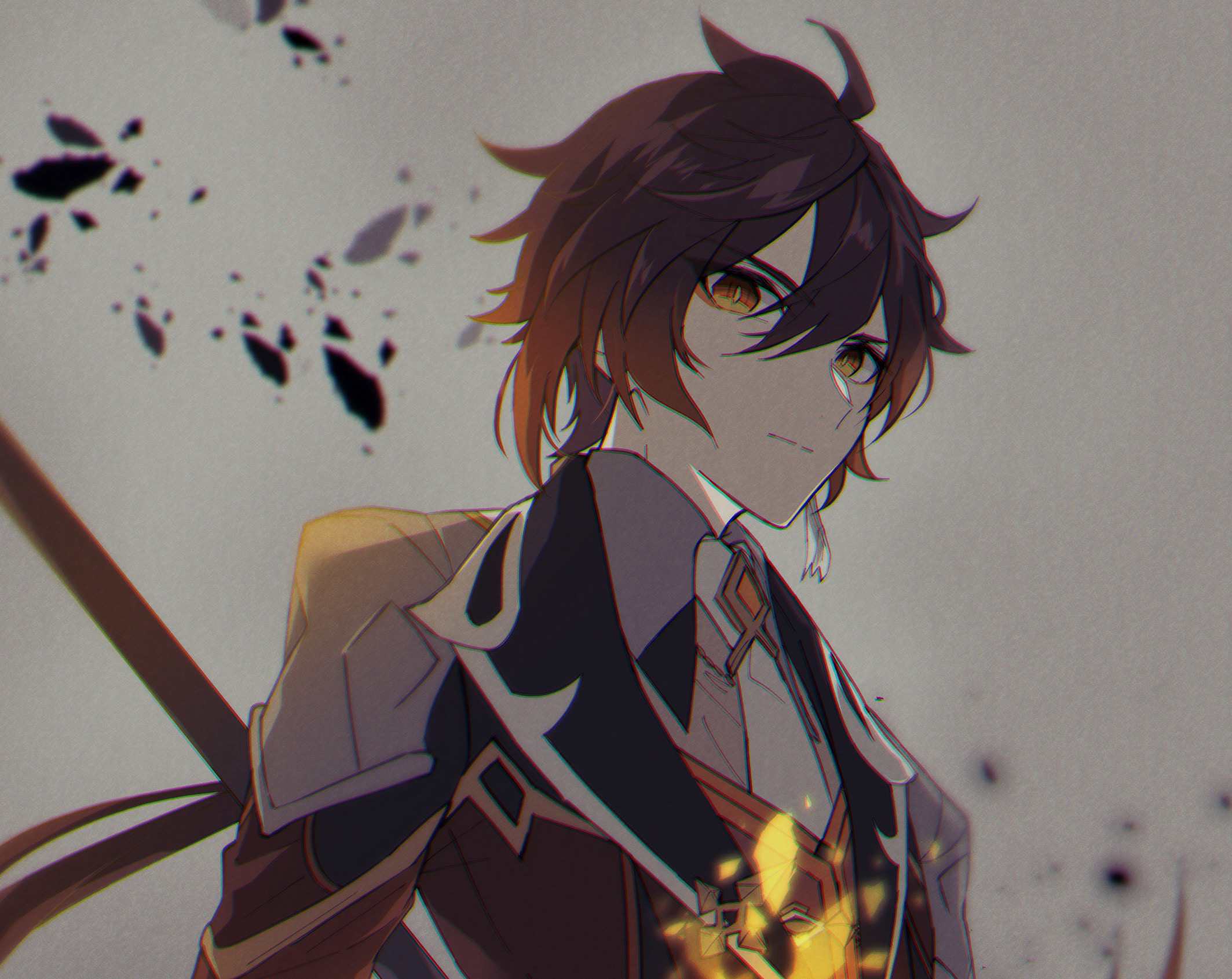 Zhongli from Genshin Impact HD Wallpaper