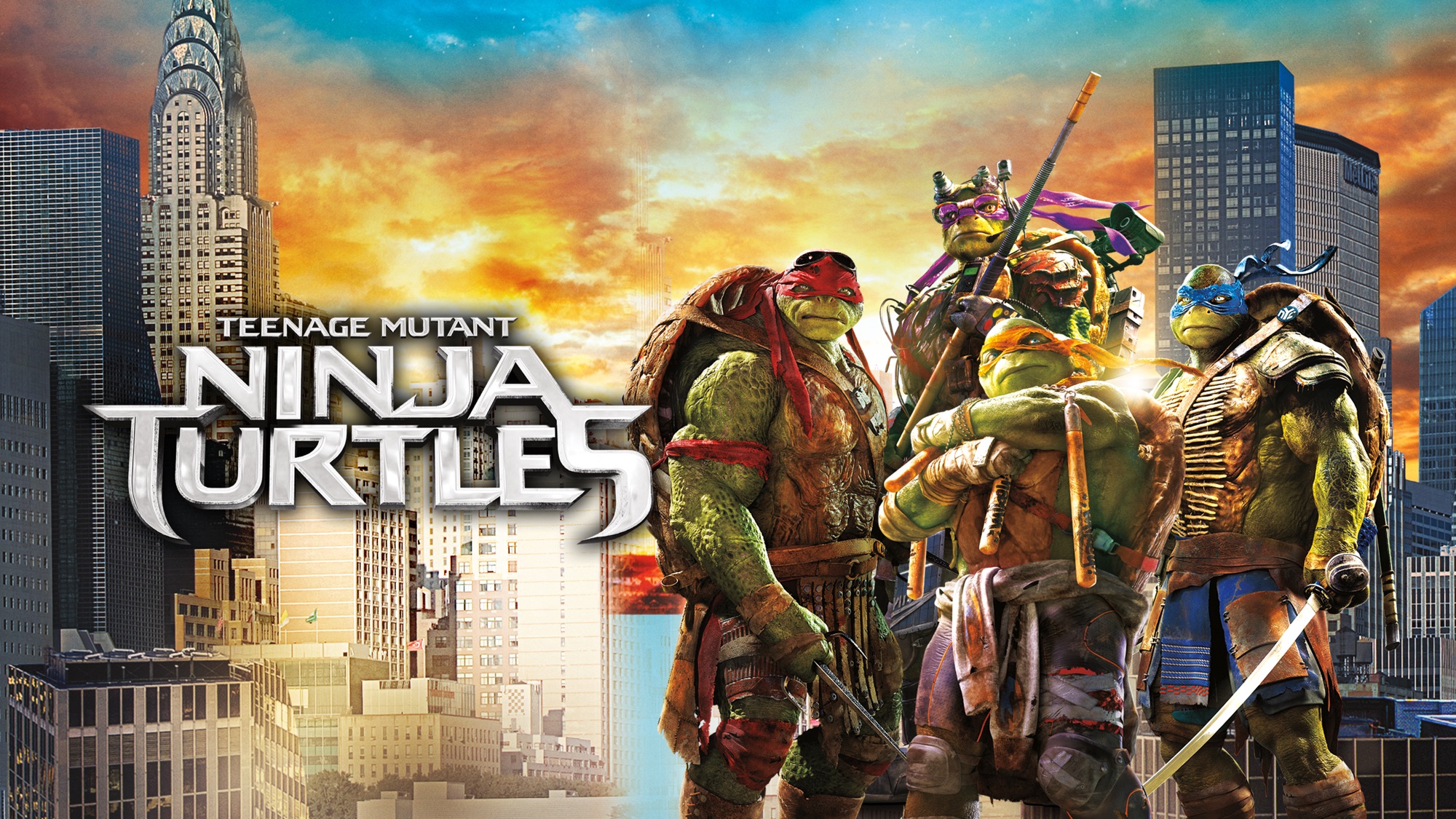 Teenage Mutant Ninja Turtles 2014 Movie Poster HD Wallpaper