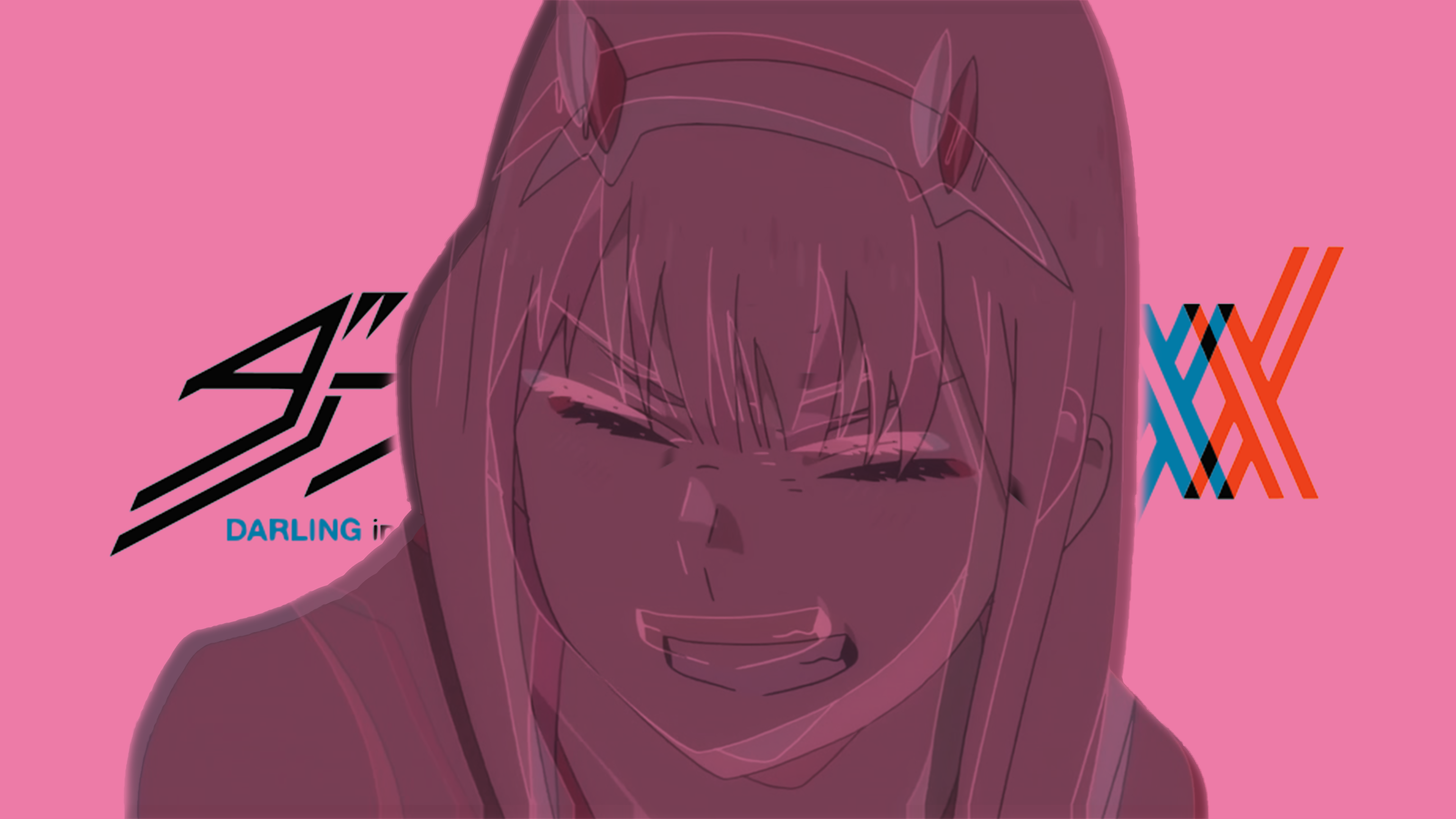 Zero Two from Darling in the FranXX HD Wallpaper