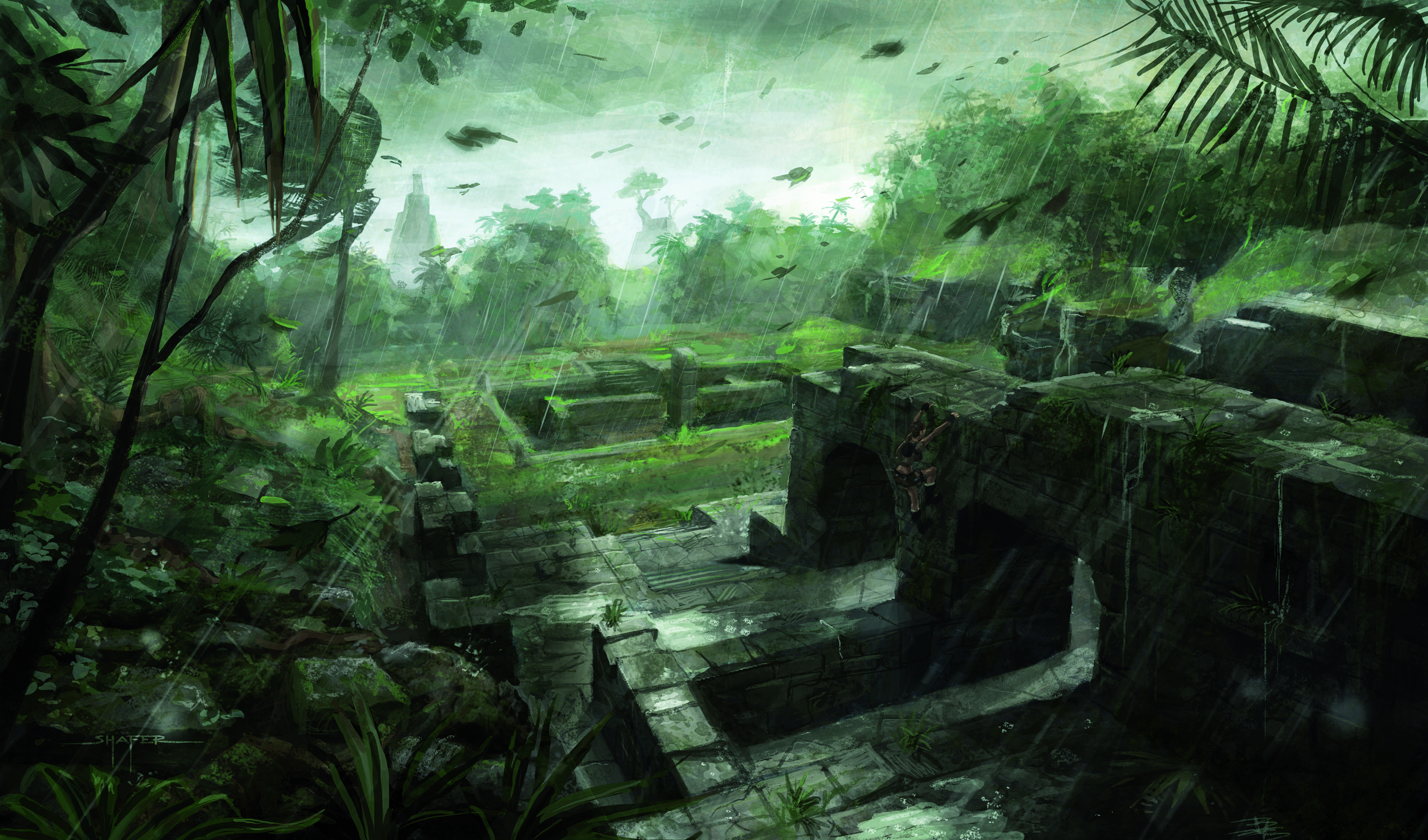 Lara Croft from Tomb Raider: Underworld 4K HD Wallpaper