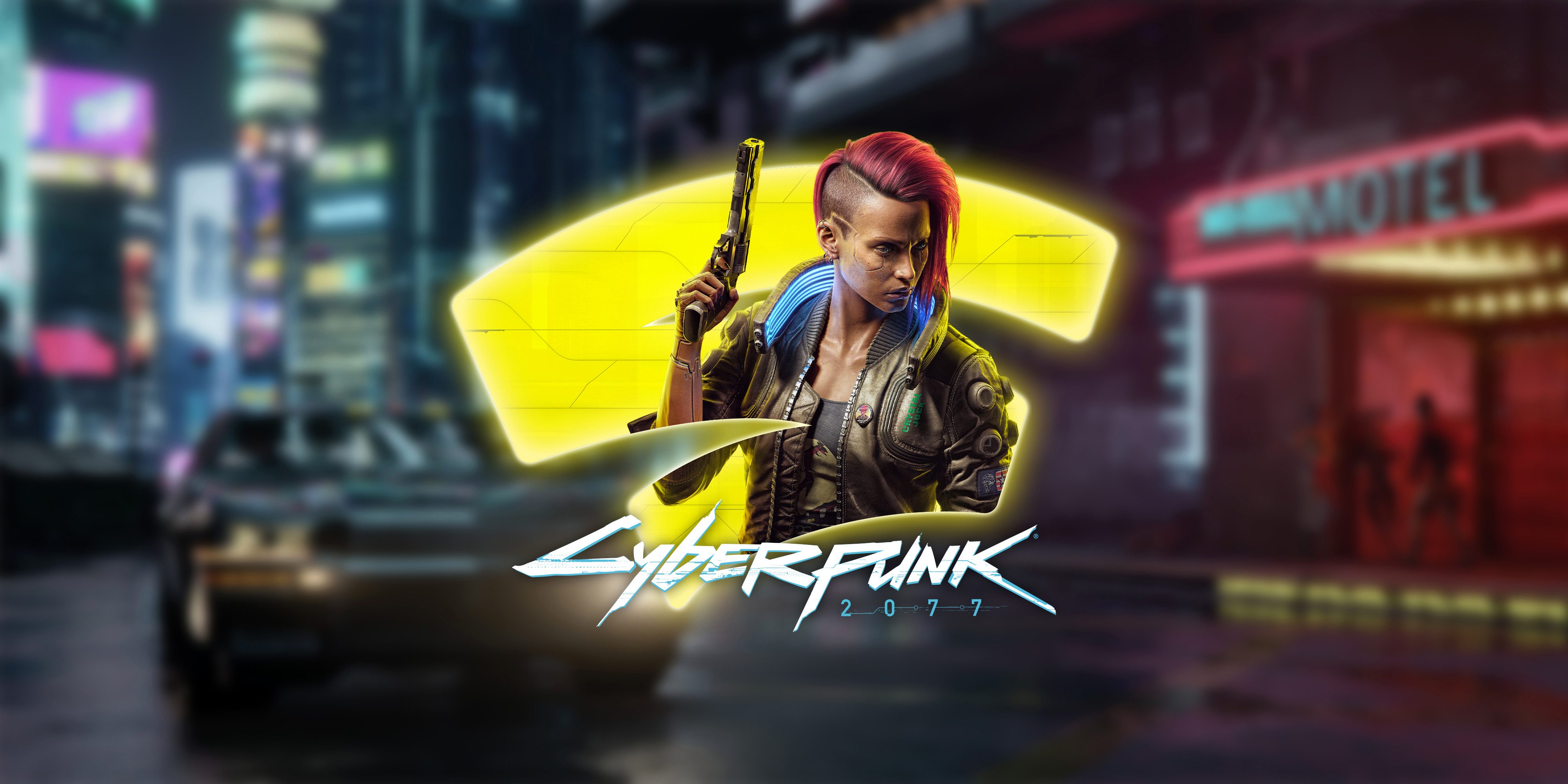 V from Cyberpunk 2077 holding a gun HD Wallpaper