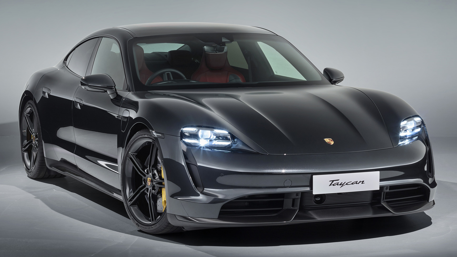 2020 Porsche Taycan Turbo S Electric Sedan HD Wallpaper