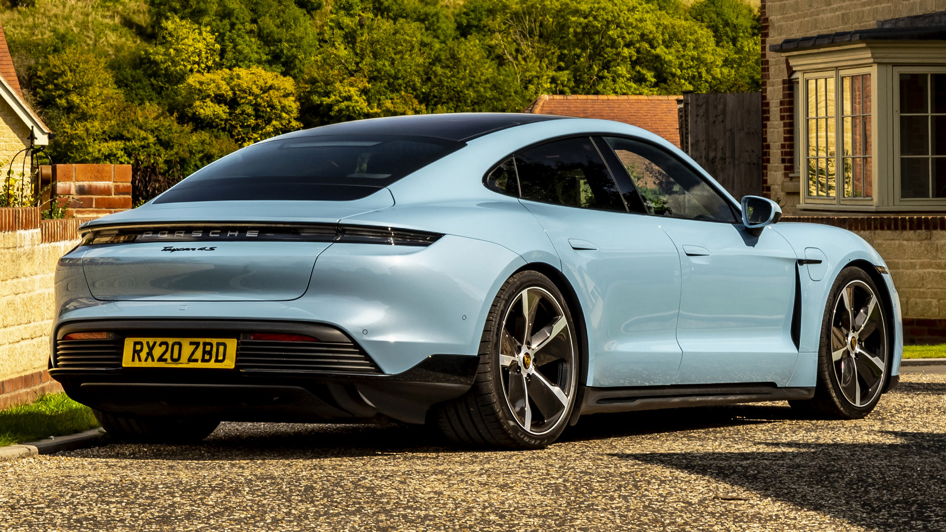 2020 Porsche Taycan 4S Electric Sedan HD Wallpaper