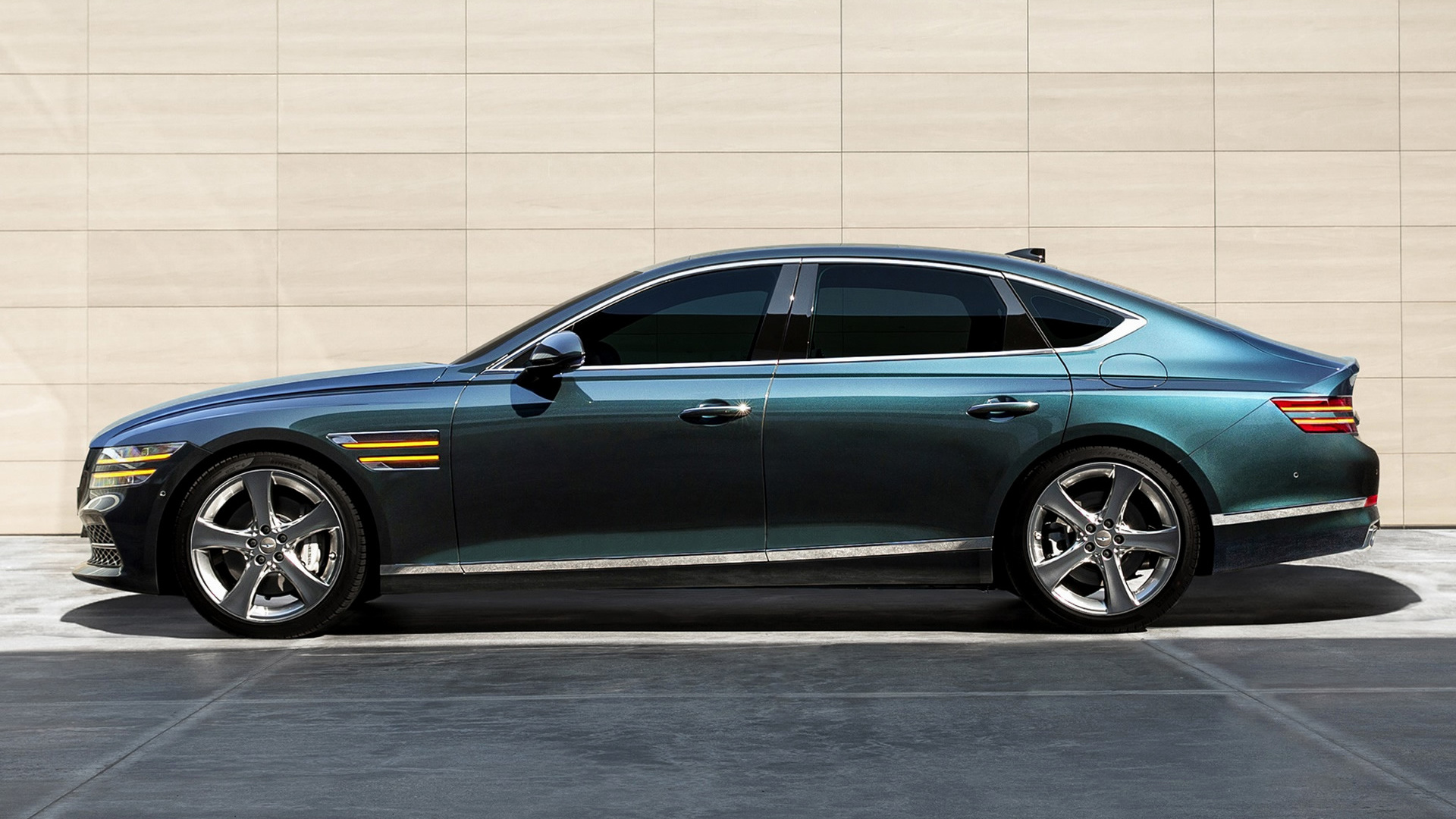 2020 Genesis G80 Sedan HD Wallpaper