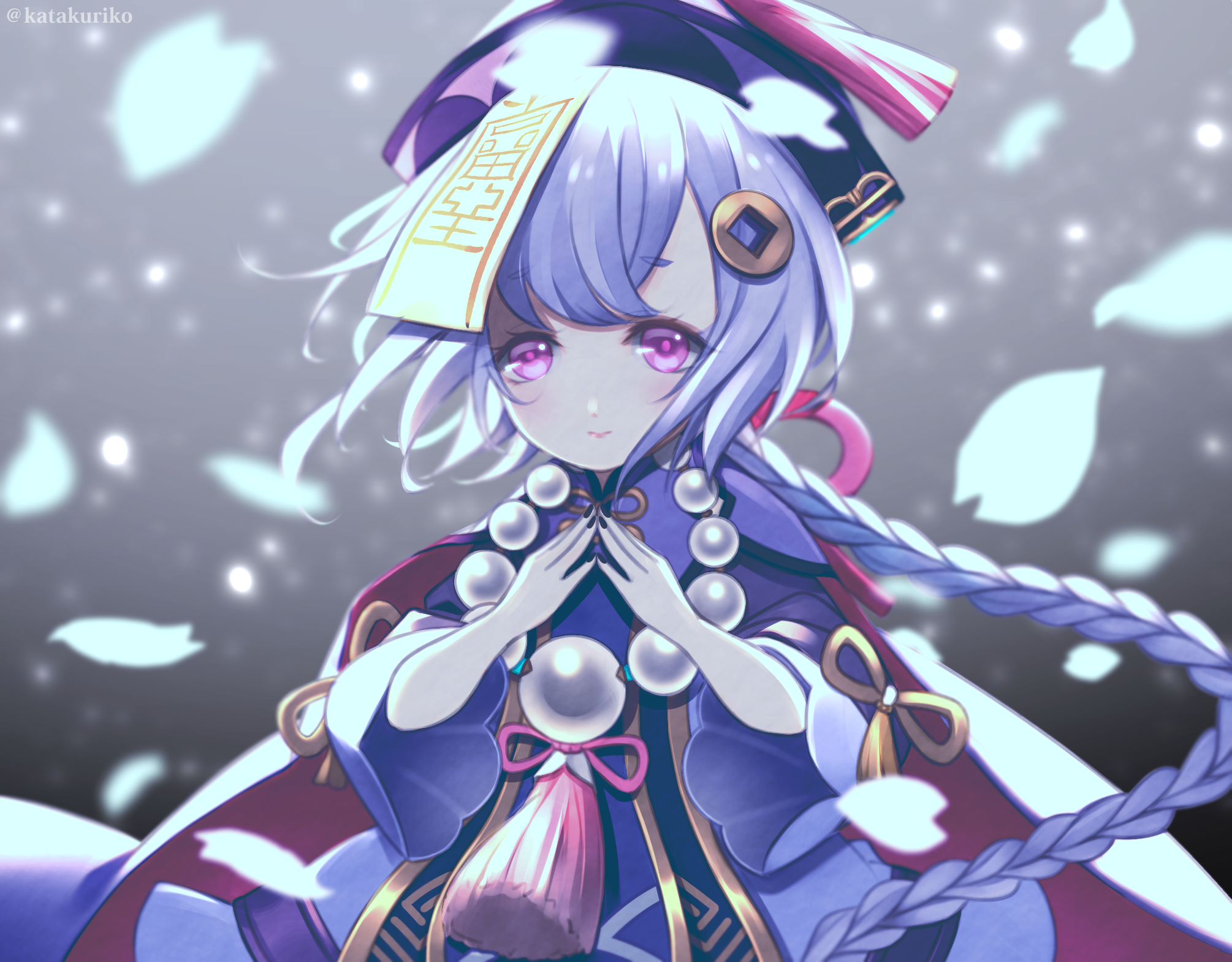 Qiqi from Genshin Impact HD Wallpaper