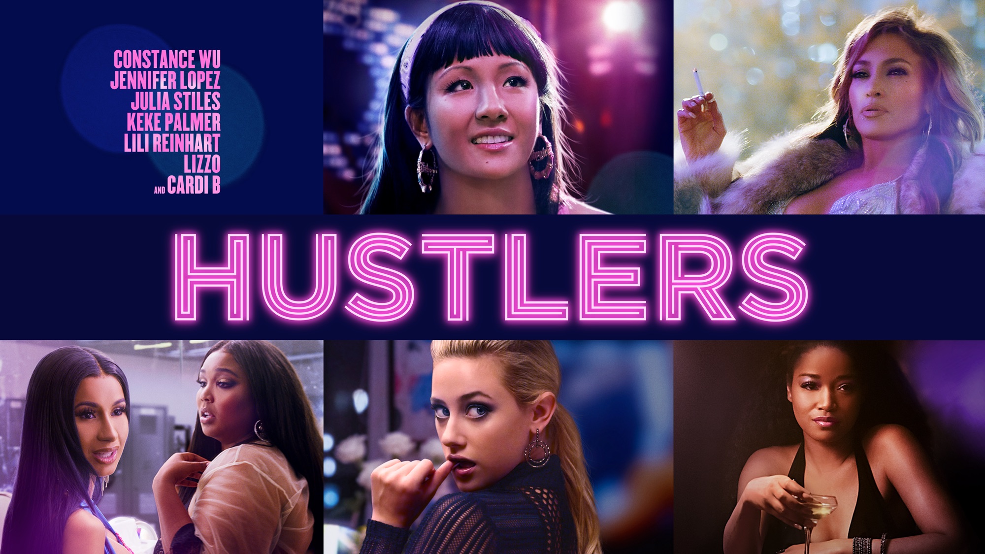 Hustlers movie poster with cast HD Wallpaper