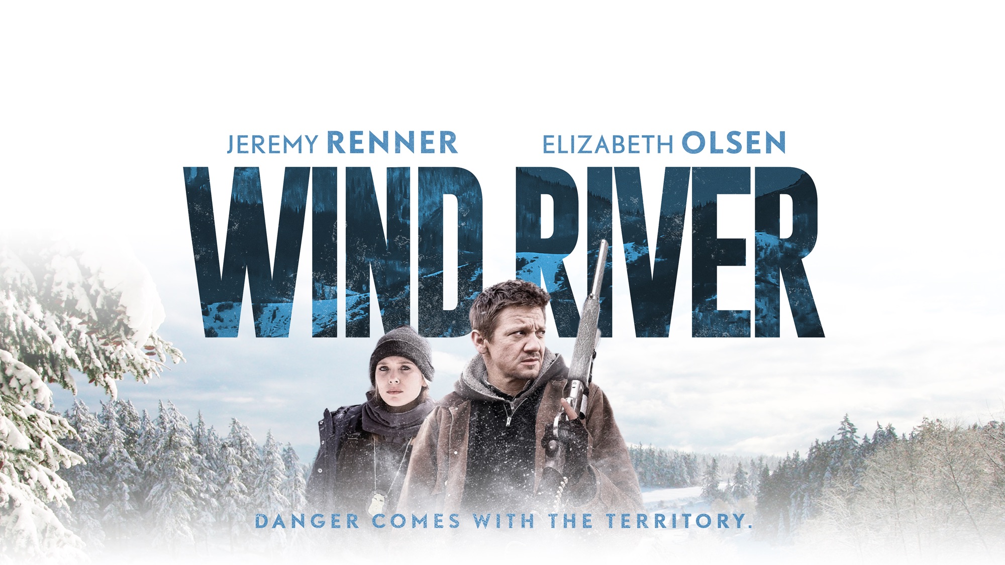 Wind River starring Jeremy Renner and Elizabeth Olsen HD Wallpaper