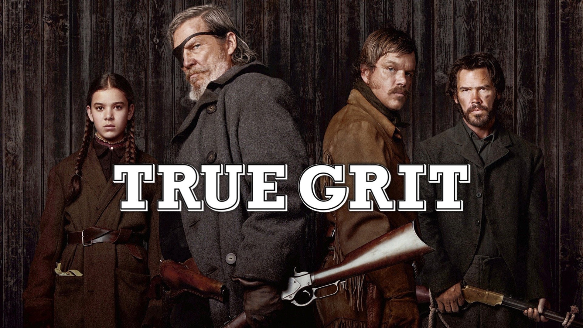 True Grit movie poster with cast HD Wallpaper