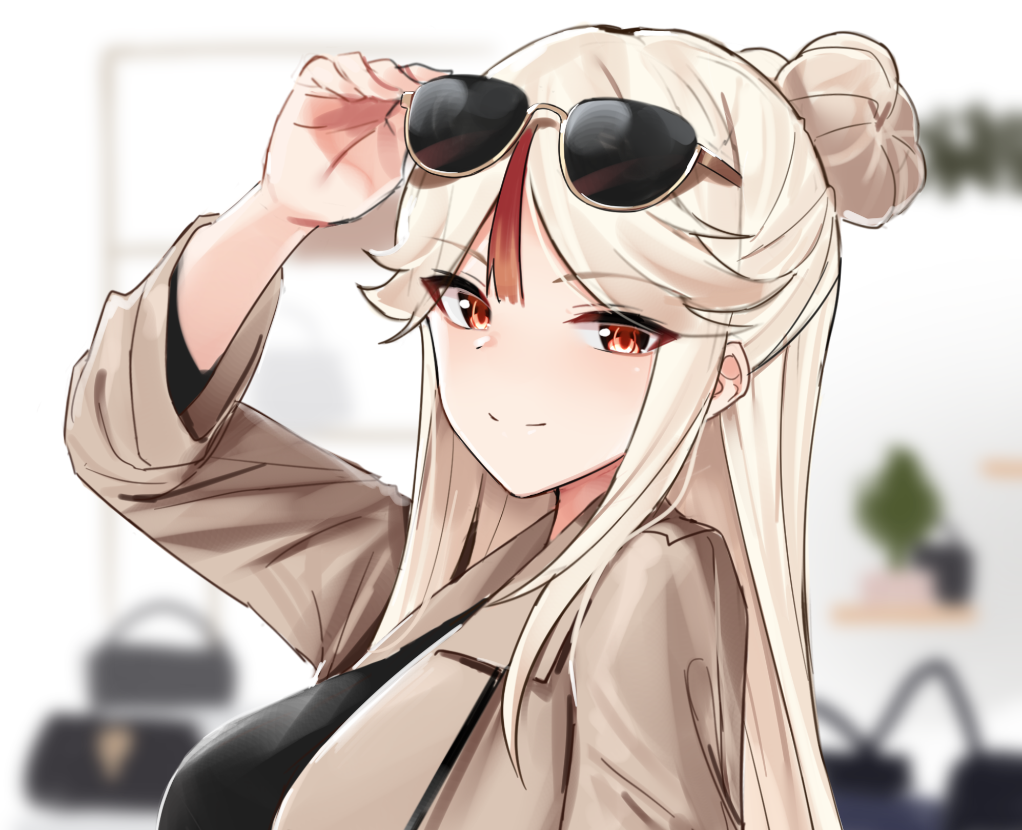 Ningguang from Genshin Impact Stylish Pose HD Wallpaper