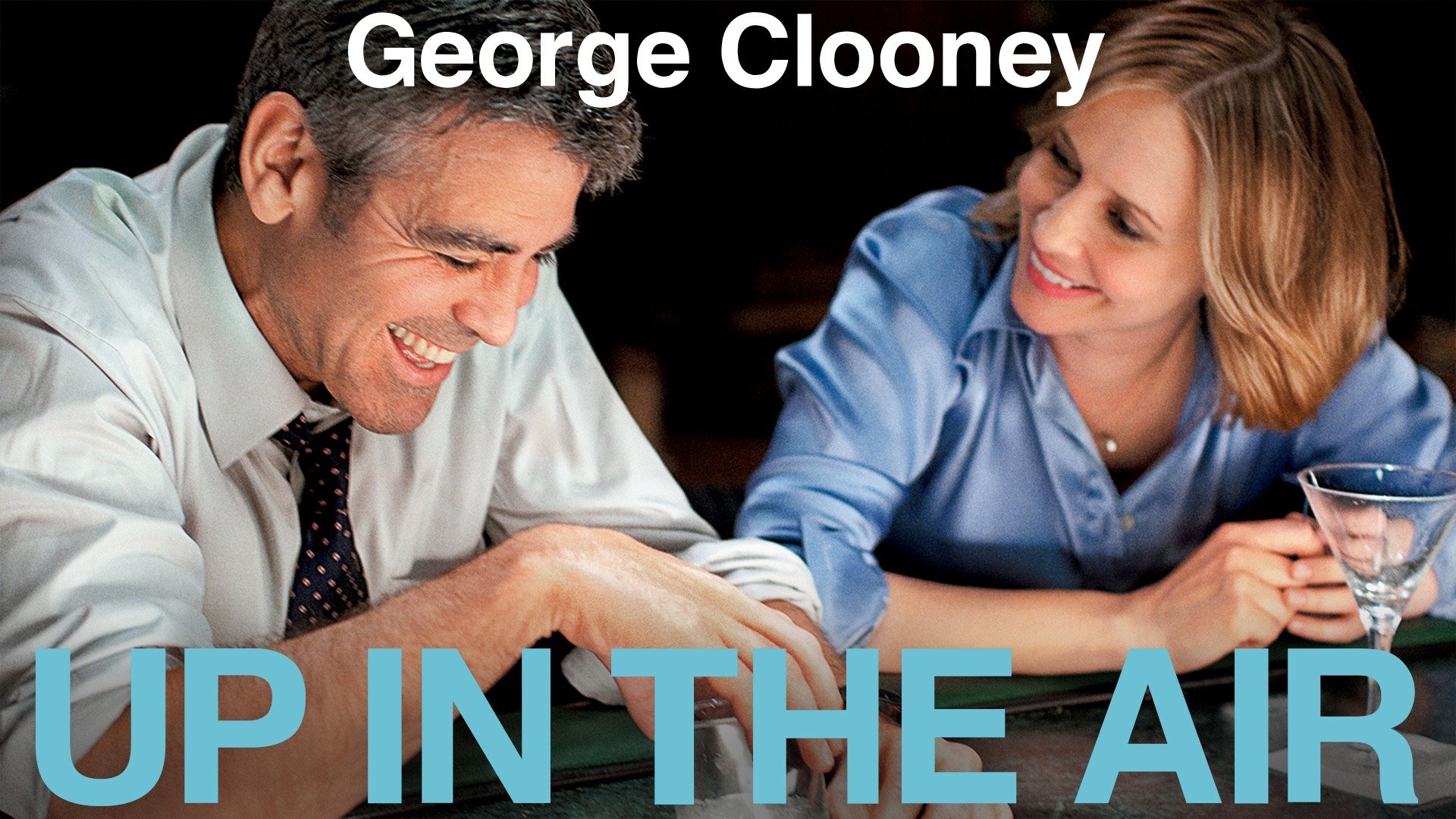 George Clooney and Vera Farmiga in Up In The Air HD Wallpaper