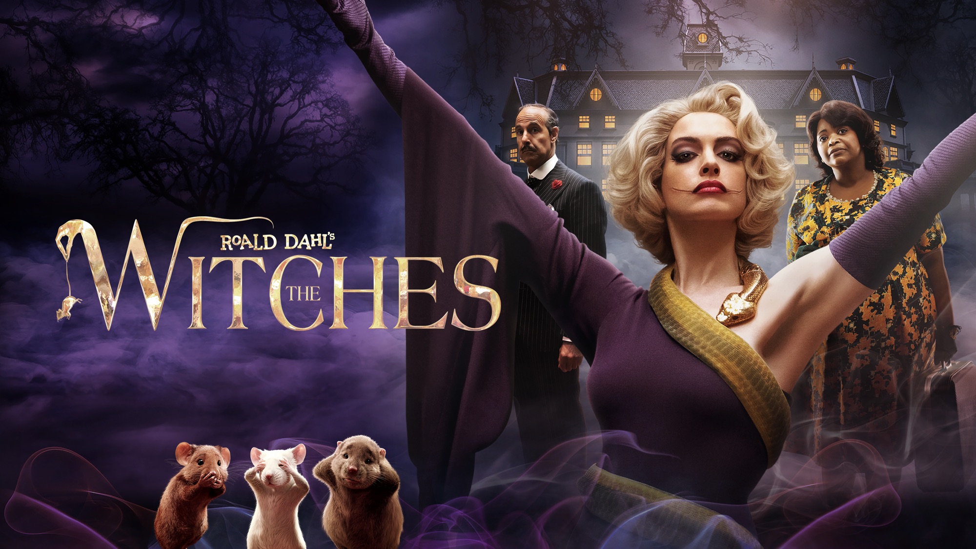 The Witches (2020) Anne Hathaway Octavia Spencer HD Wallpaper