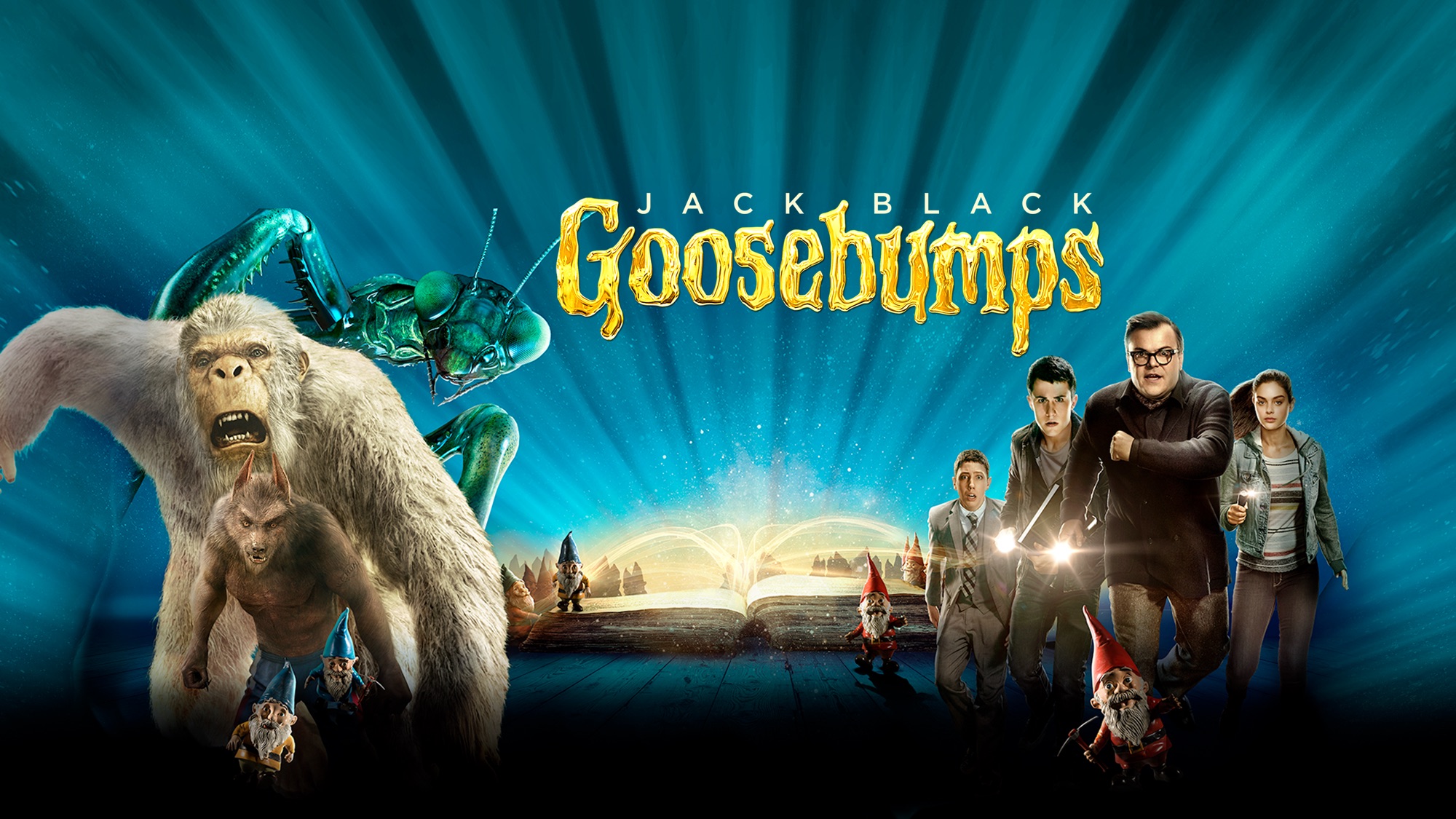 Goosebumps Movie Poster with Jack Black HD Wallpaper