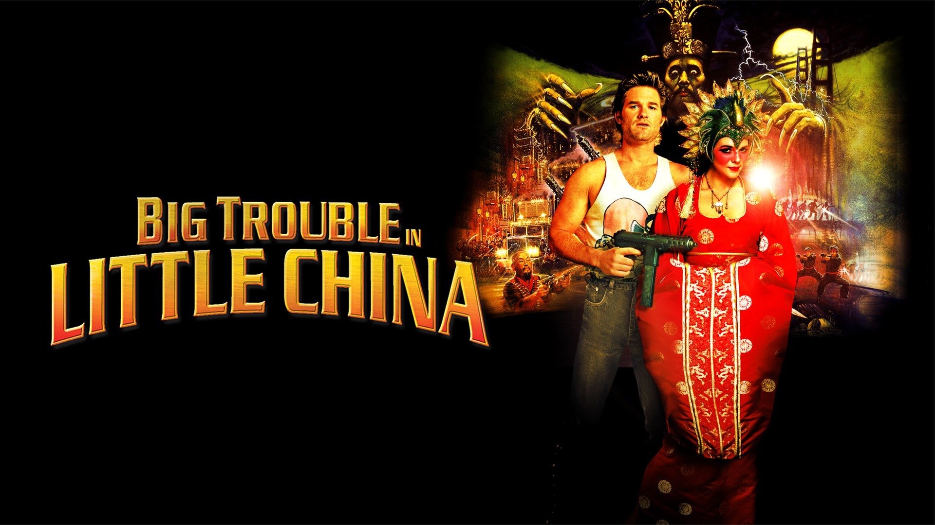 Big Trouble in Little China movie poster HD Wallpaper