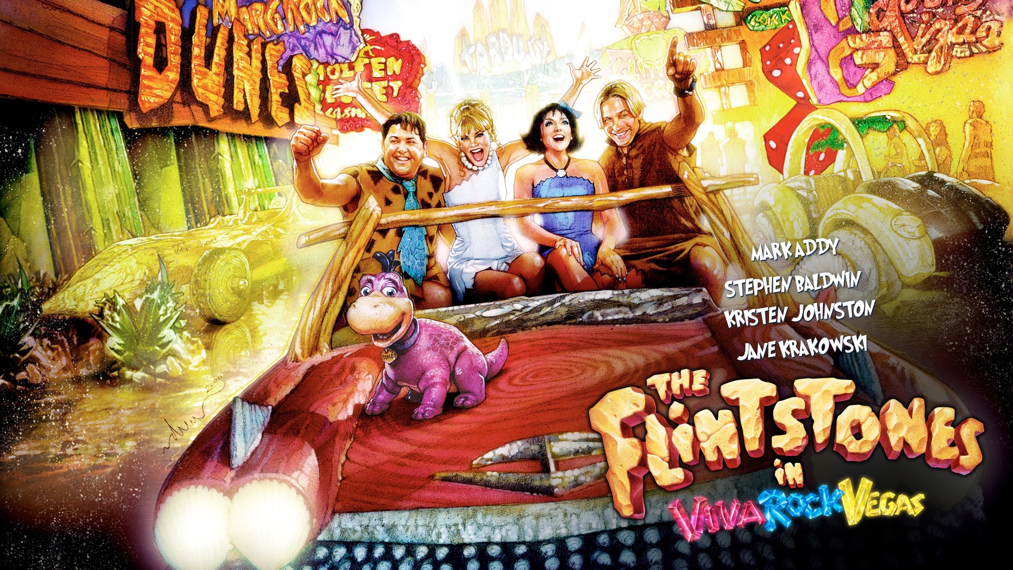 The Flintstones in Viva Rock Vegas HD Wallpaper