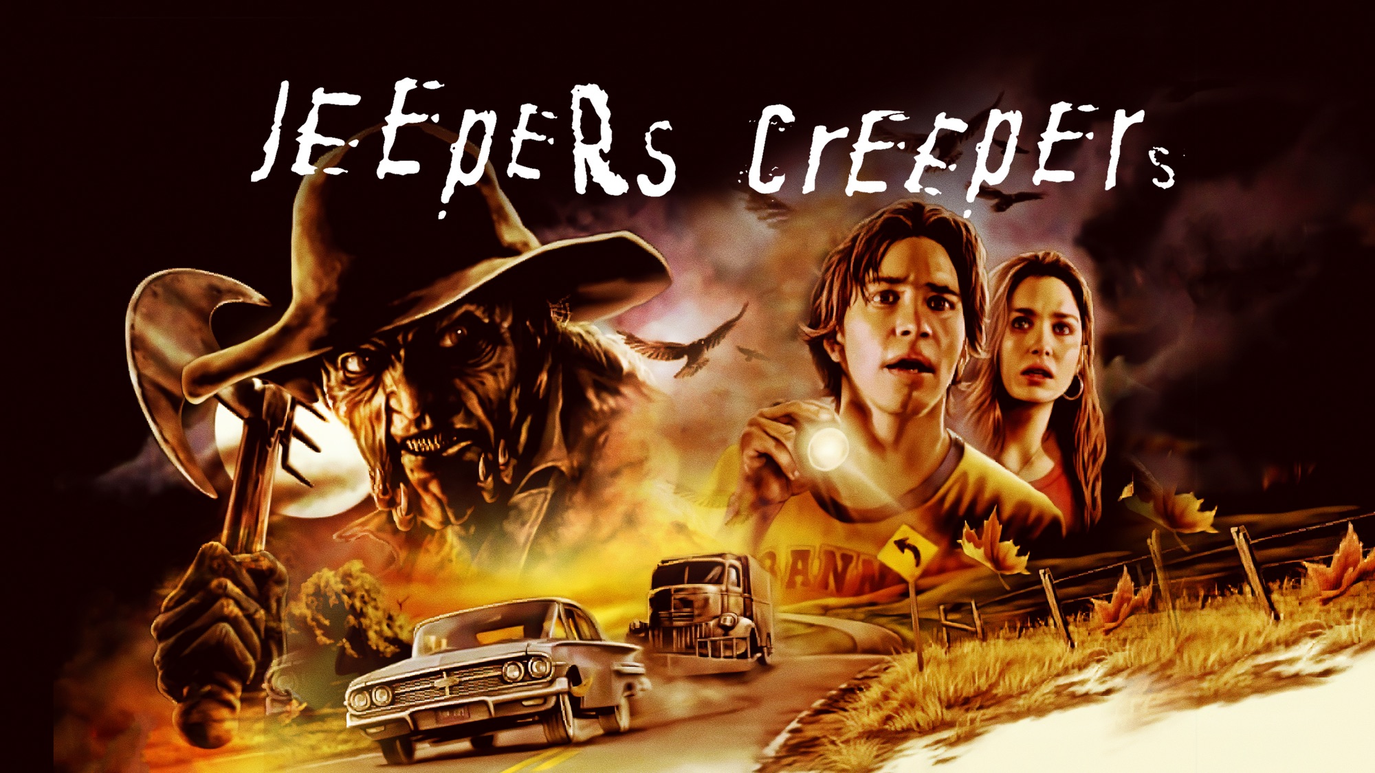 Jeepers Creepers movie poster HD Wallpaper