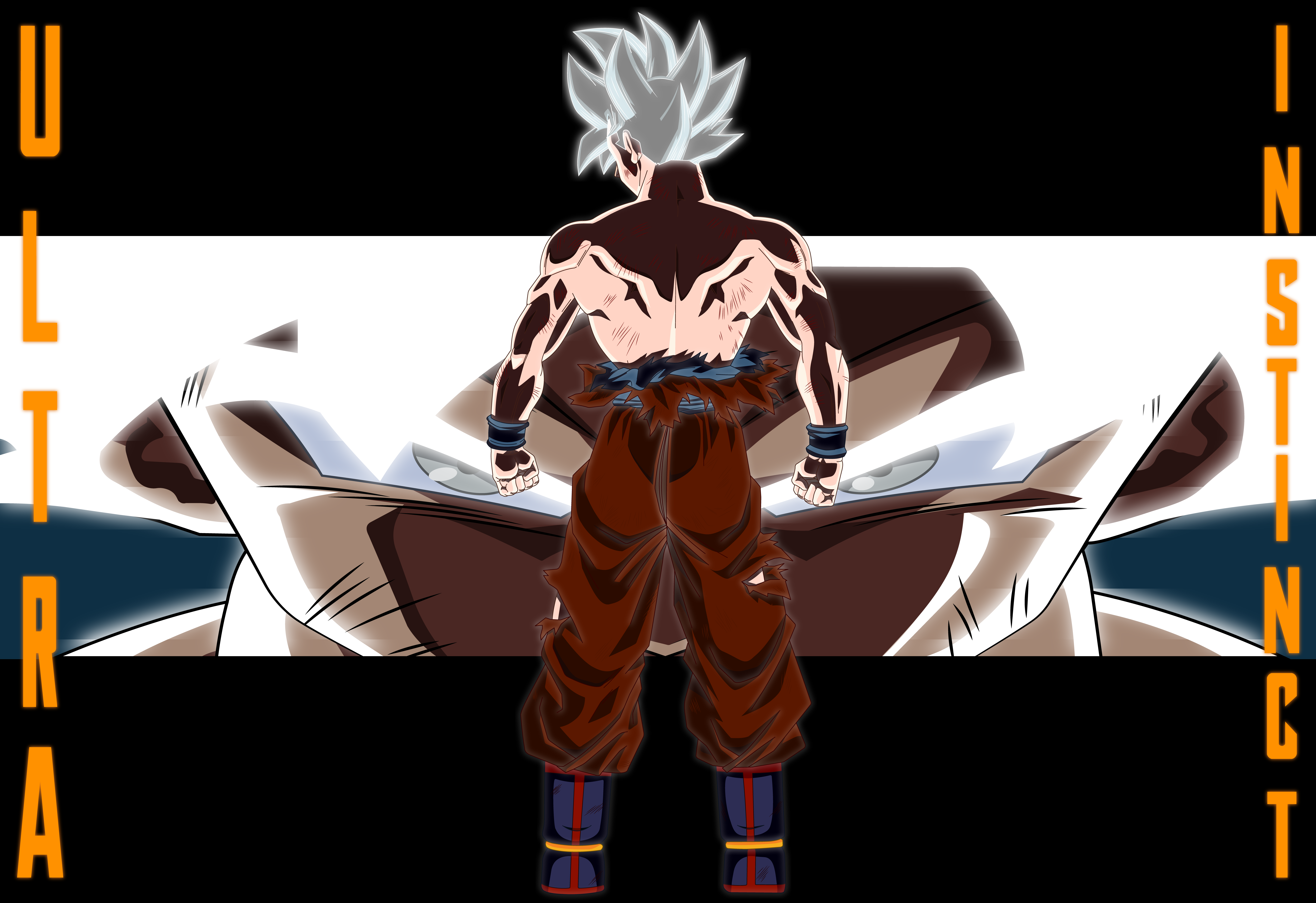 Goku Ultra Instinct from Dragon Ball HD Wallpaper