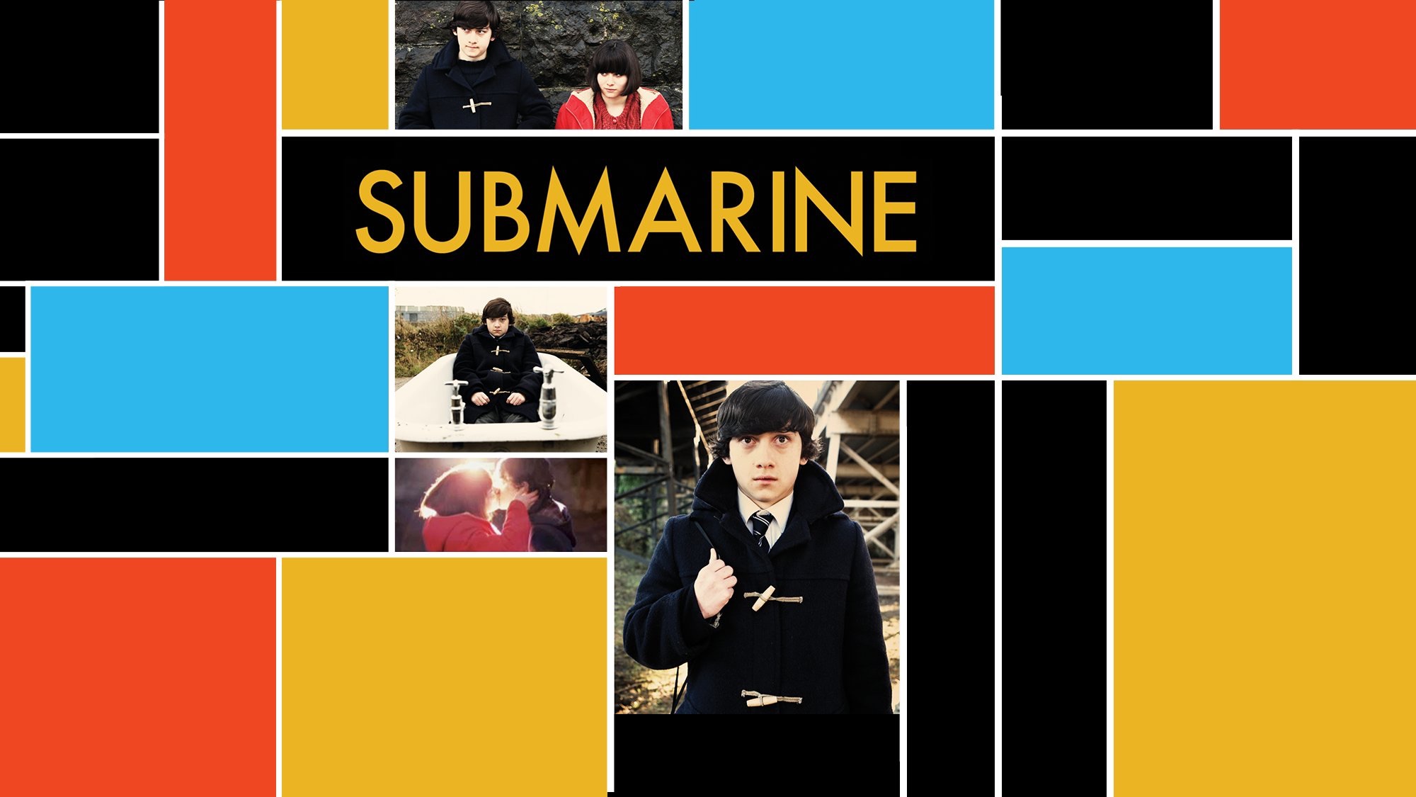Submarine movie poster with cast photos HD Wallpaper