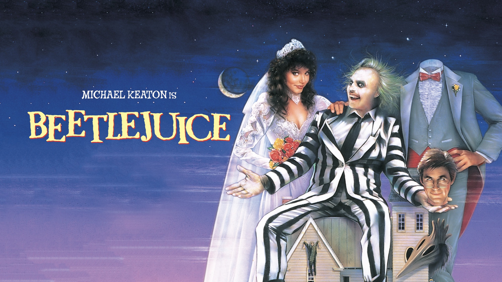 Beetlejuice Movie Poster HD Wallpaper