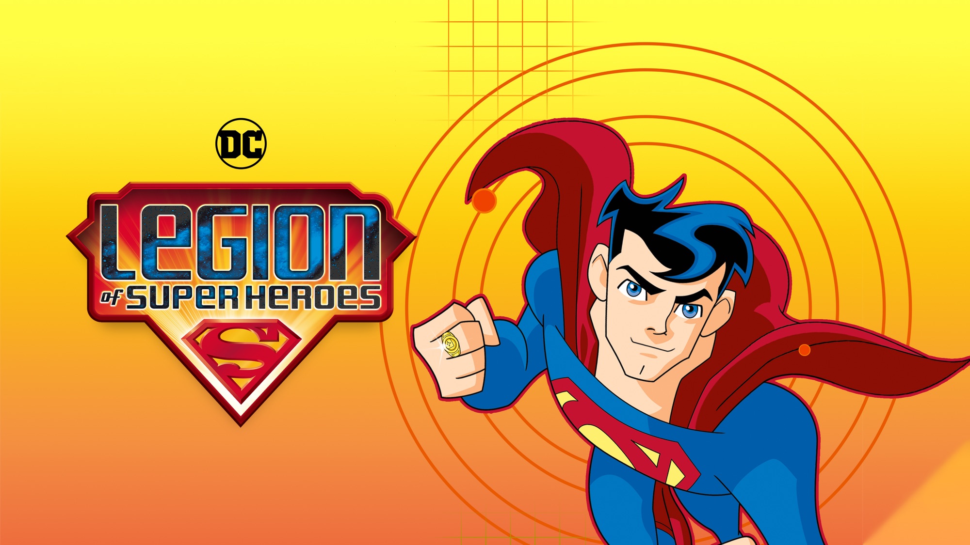 Superman from Legion of Super-Heroes HD Wallpaper