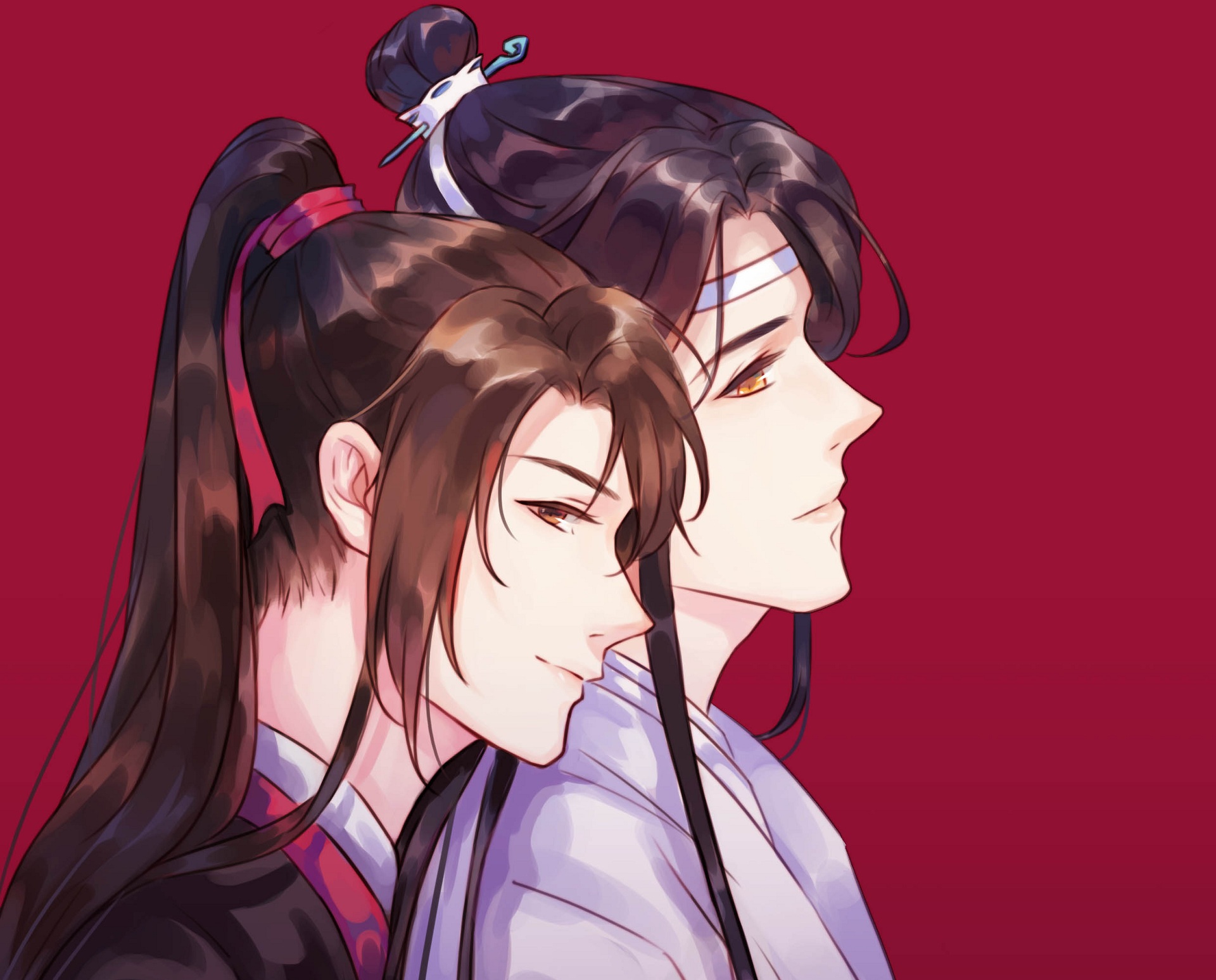 Wei Wuxian and Lan Wangji from Mo Dao Zu Shi HD Wallpaper
