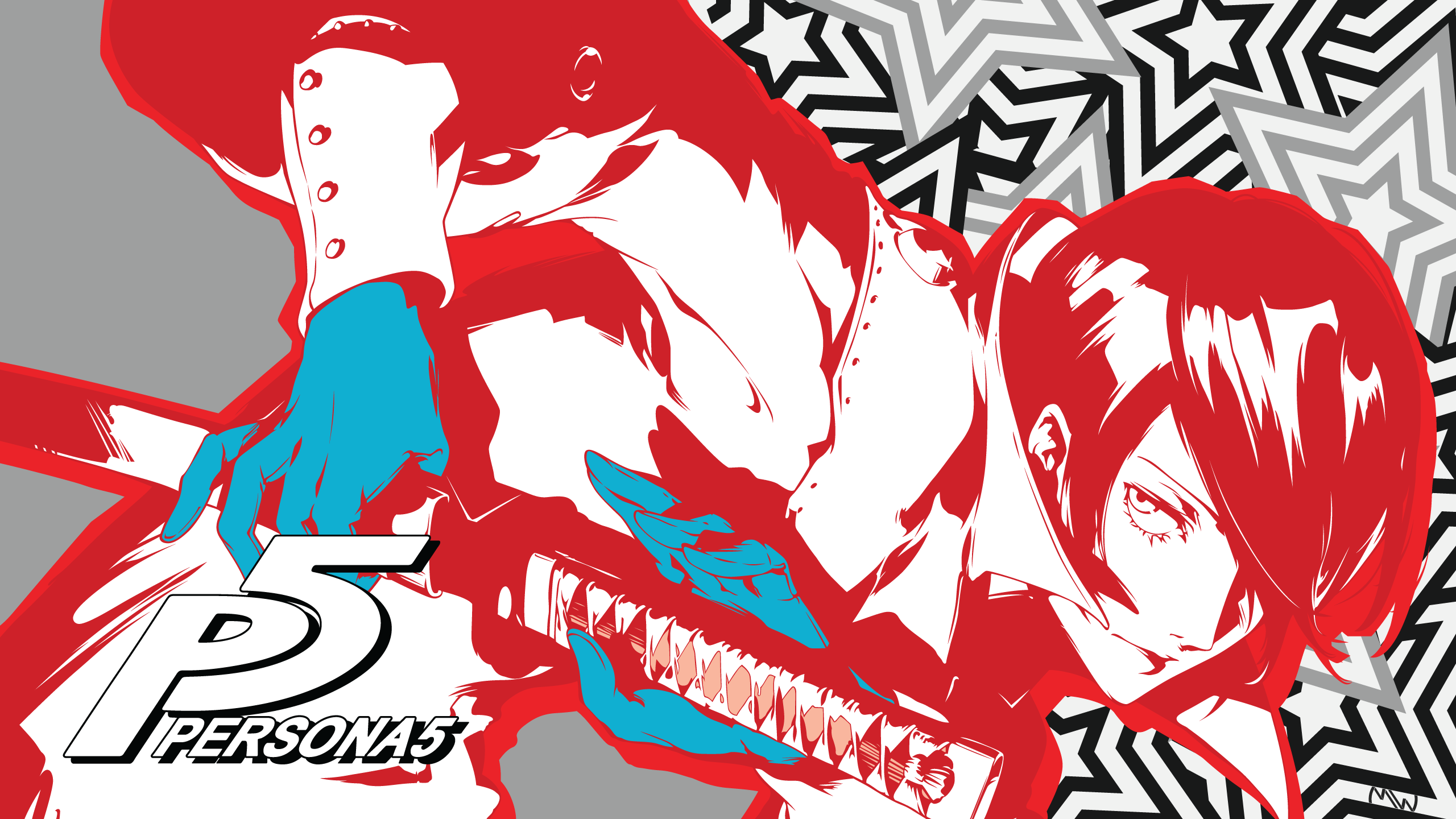 Persona 5 character with sword HD Wallpaper
