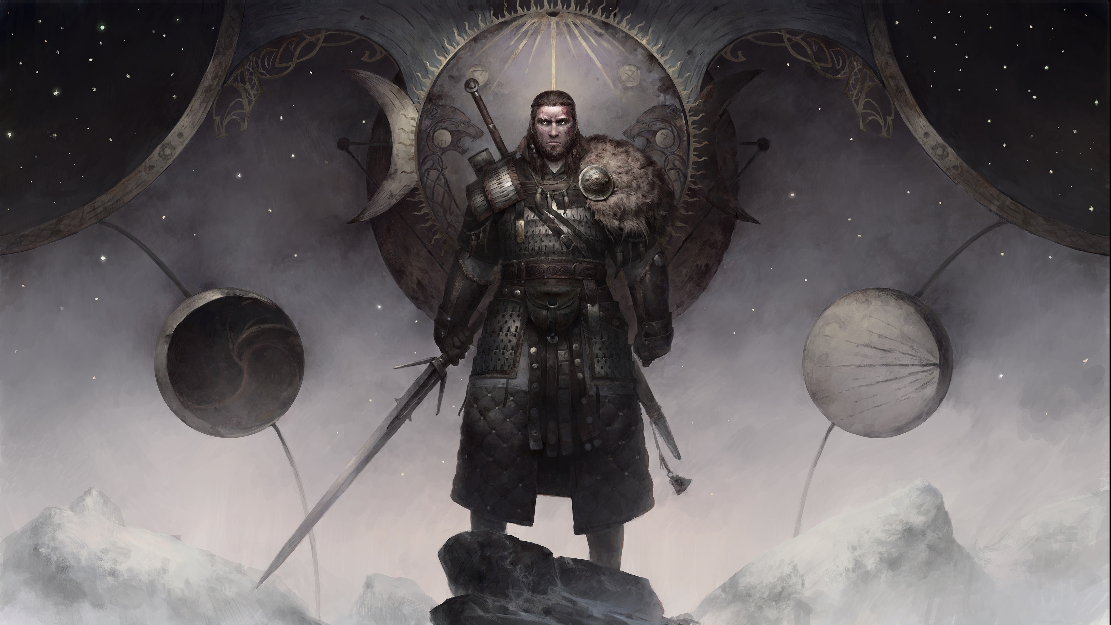Warrior from Gwent: The Witcher Card Game 4K HD Wallpaper