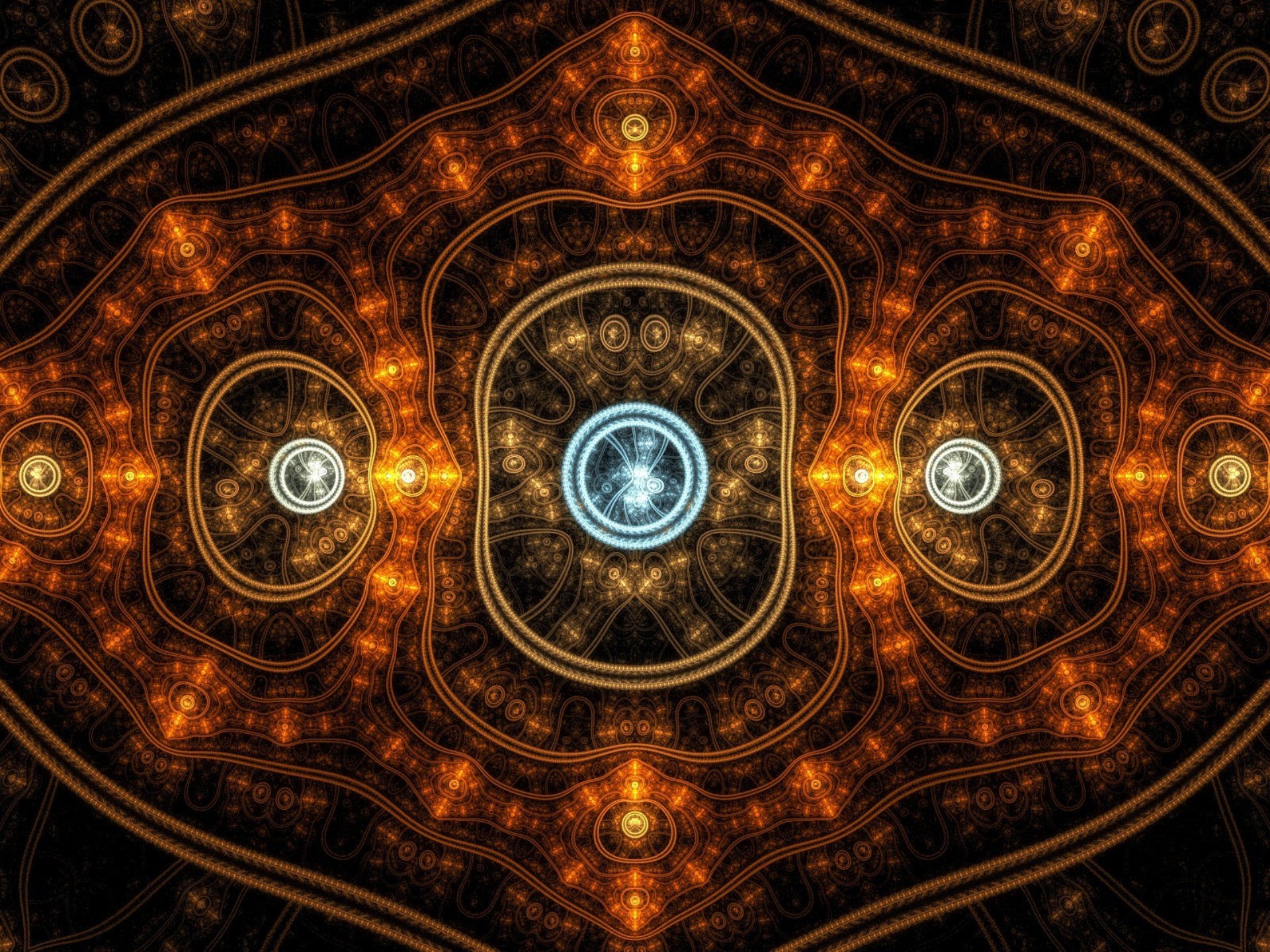 Abstract Fractal Pattern HD Wallpaper