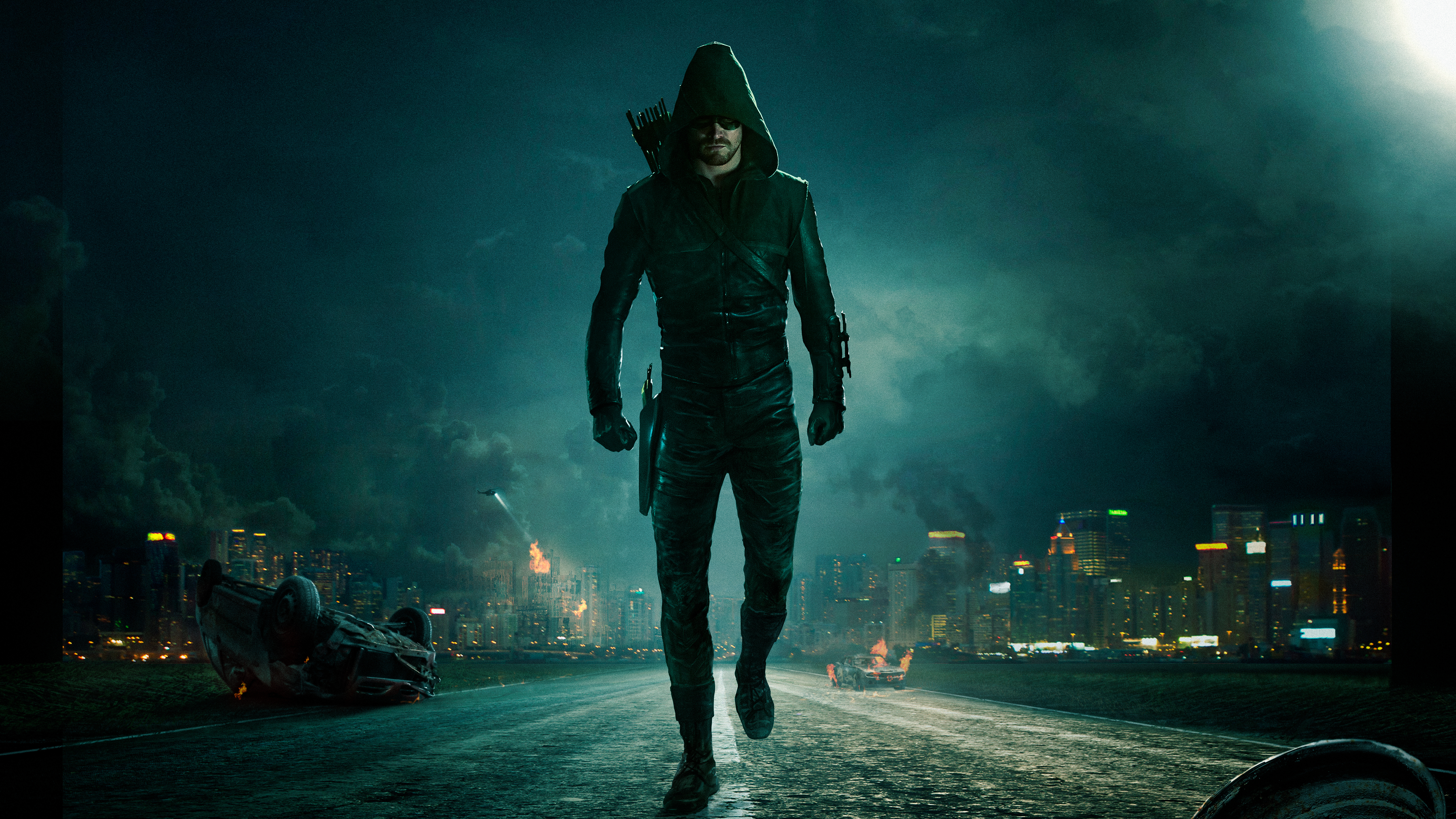 Green Arrow from Arrow (DC Comics) 4K HD Wallpaper