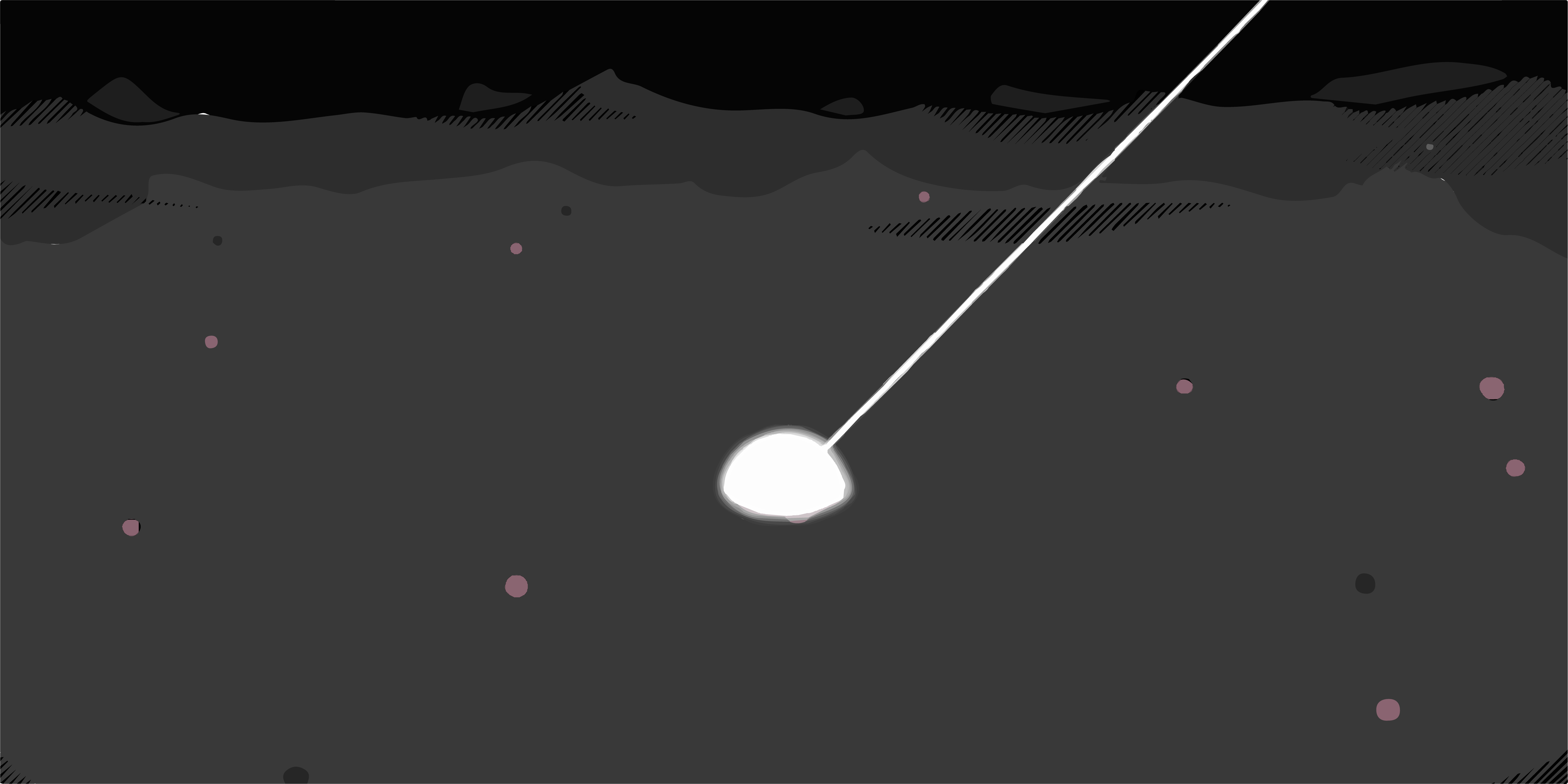 Meteorite falling from the sky HD Wallpaper