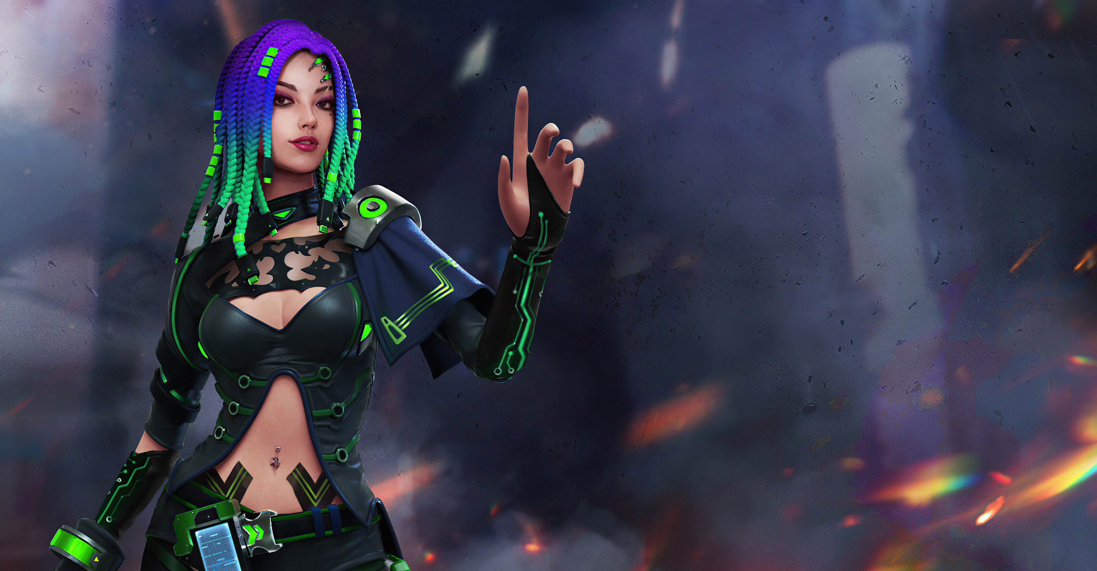 Character from Garena Free Fire HD Wallpaper