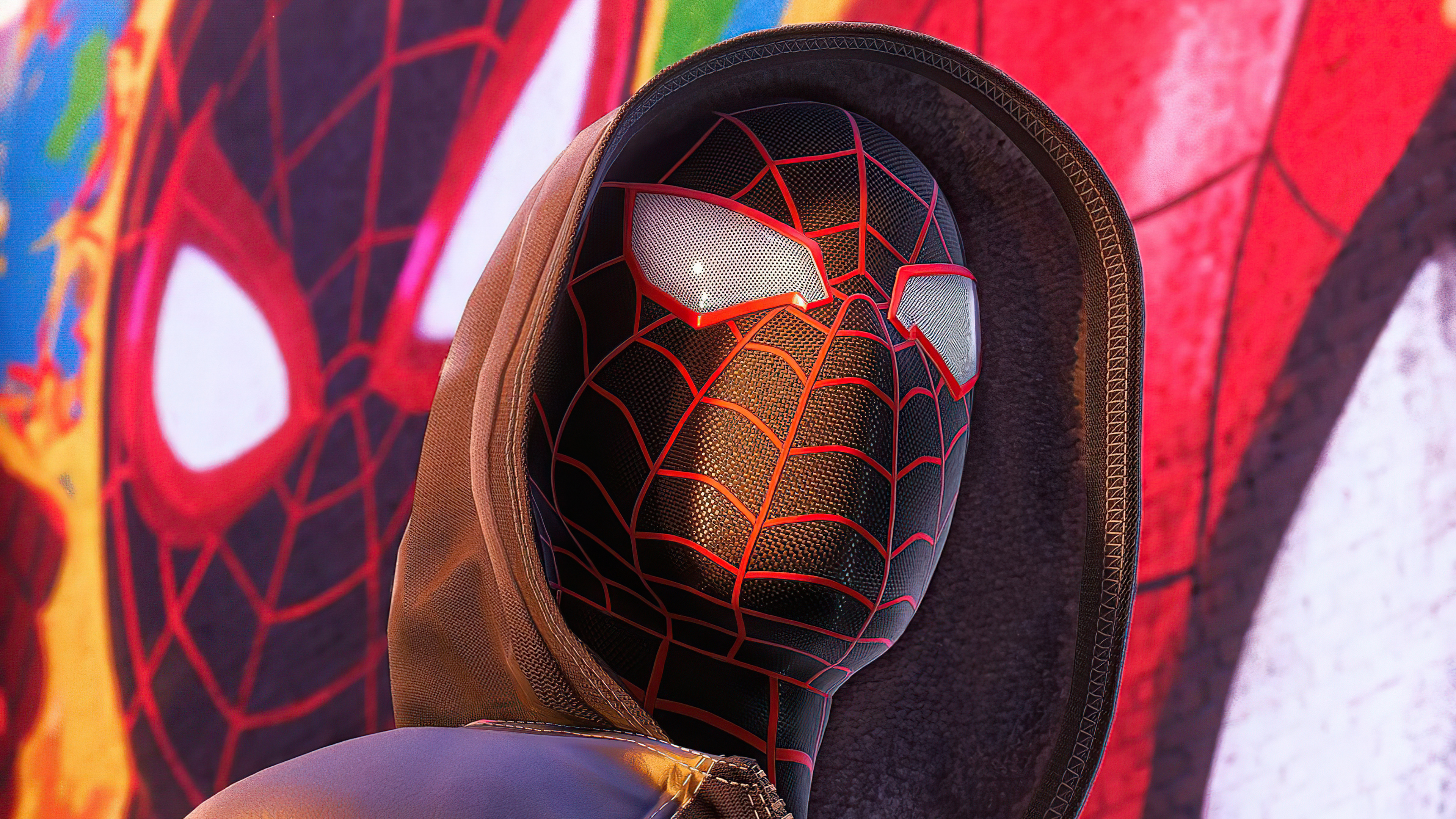 Miles Morales from Marvel Comics Spider-Man 4K HD Wallpaper