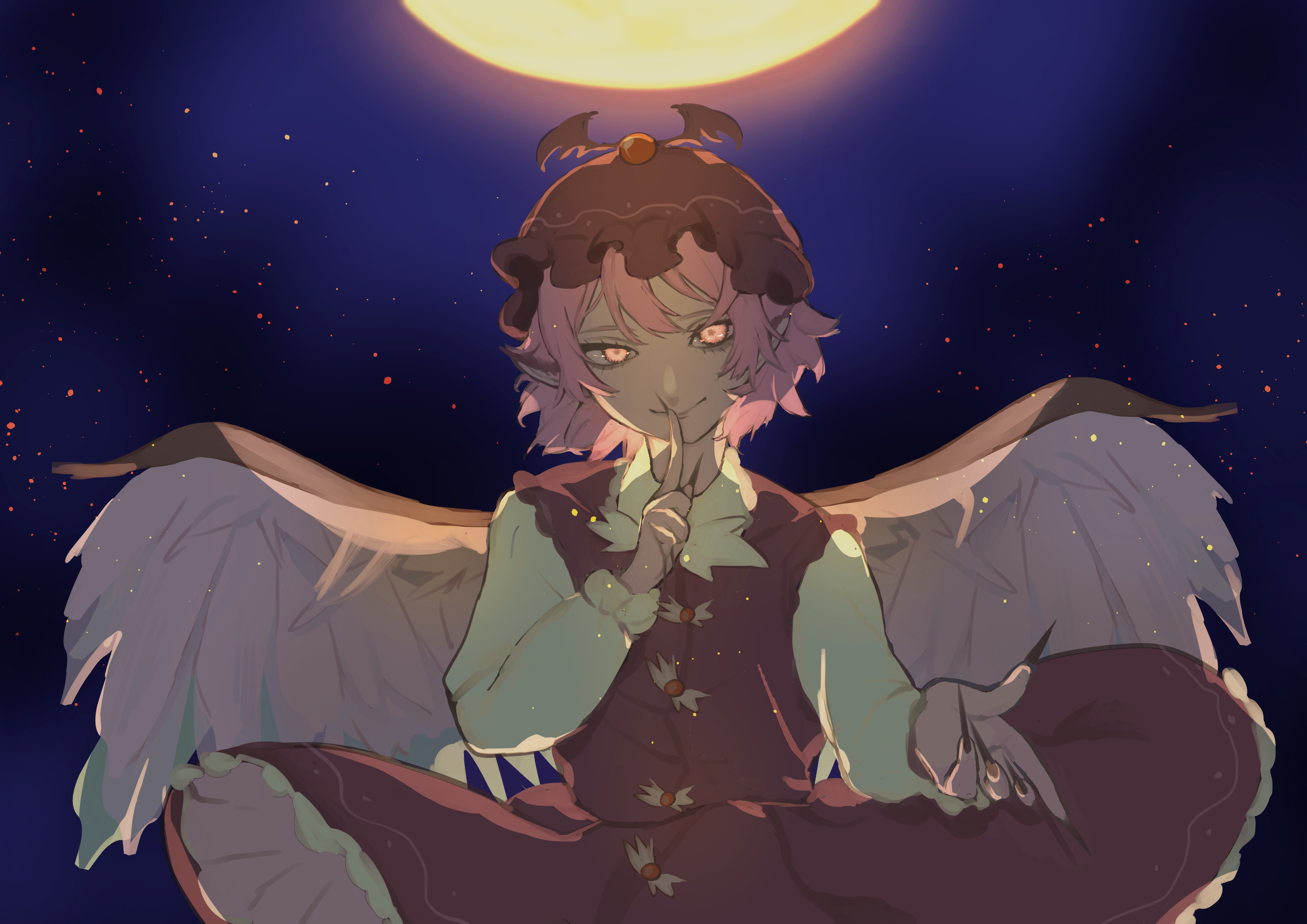Mystia Lorelei from Touhou 4K HD Wallpaper