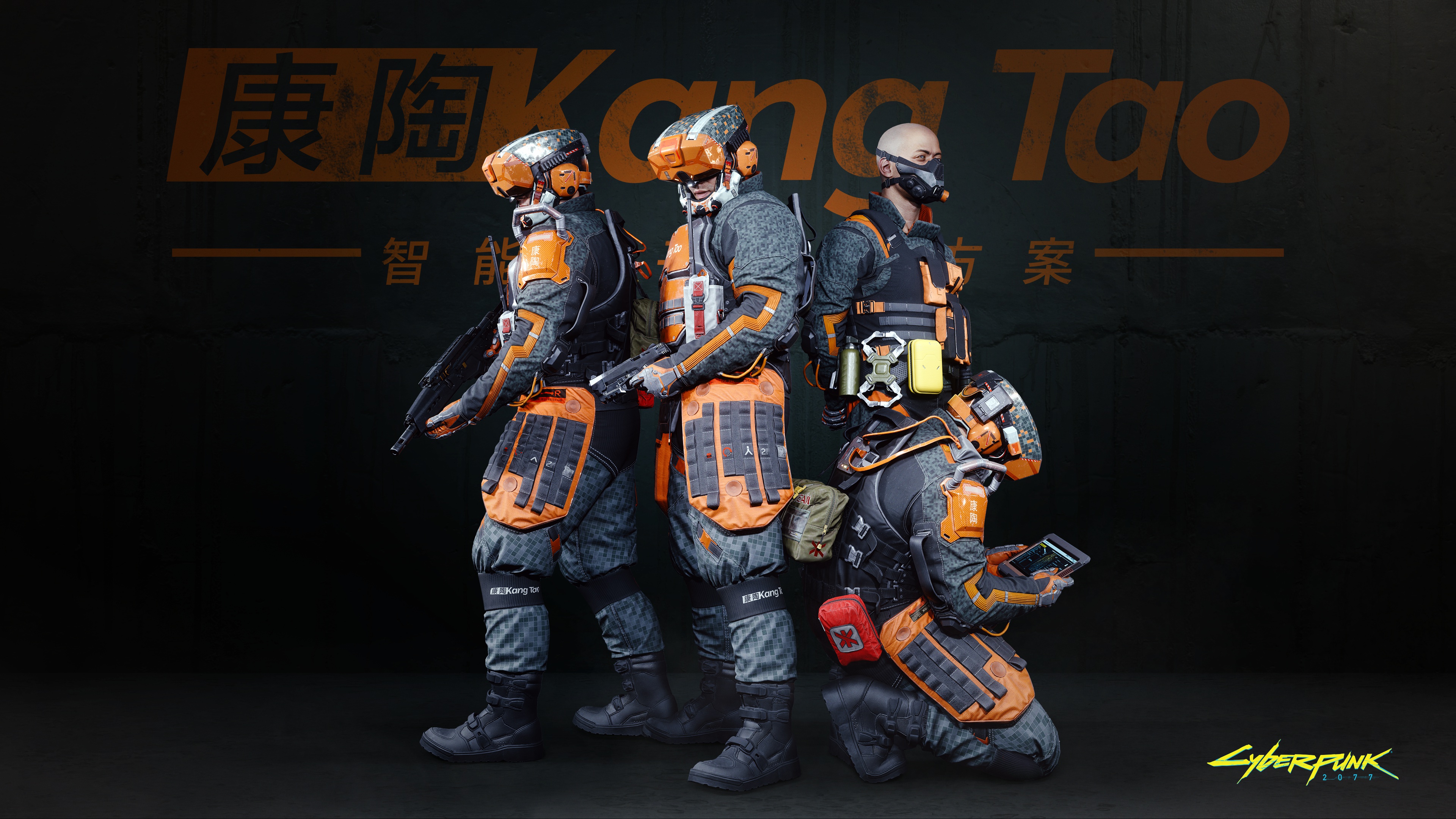 Kang Tao soldiers from Cyberpunk 2077 4K HD Wallpaper