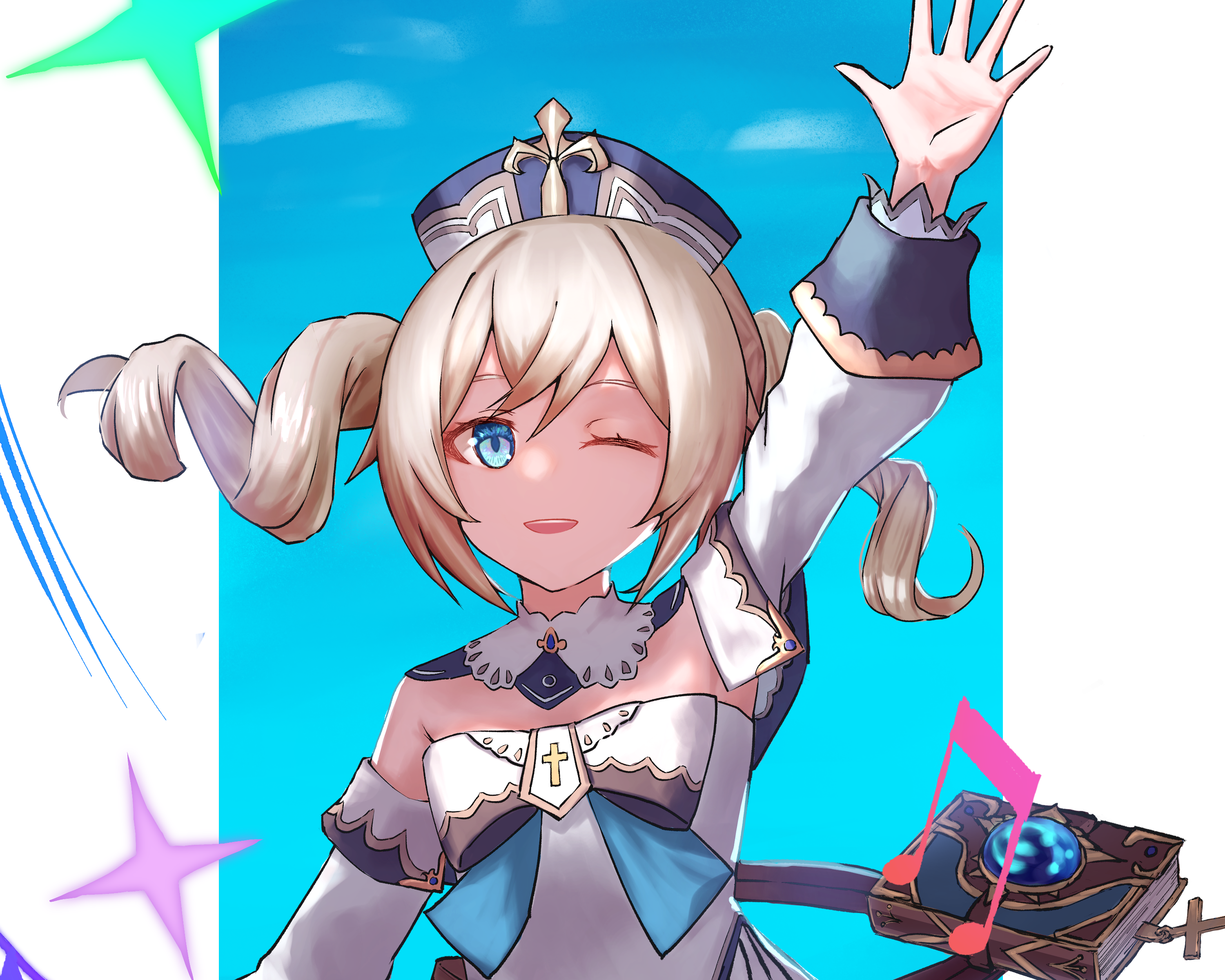 Barbara from Genshin Impact HD Wallpaper