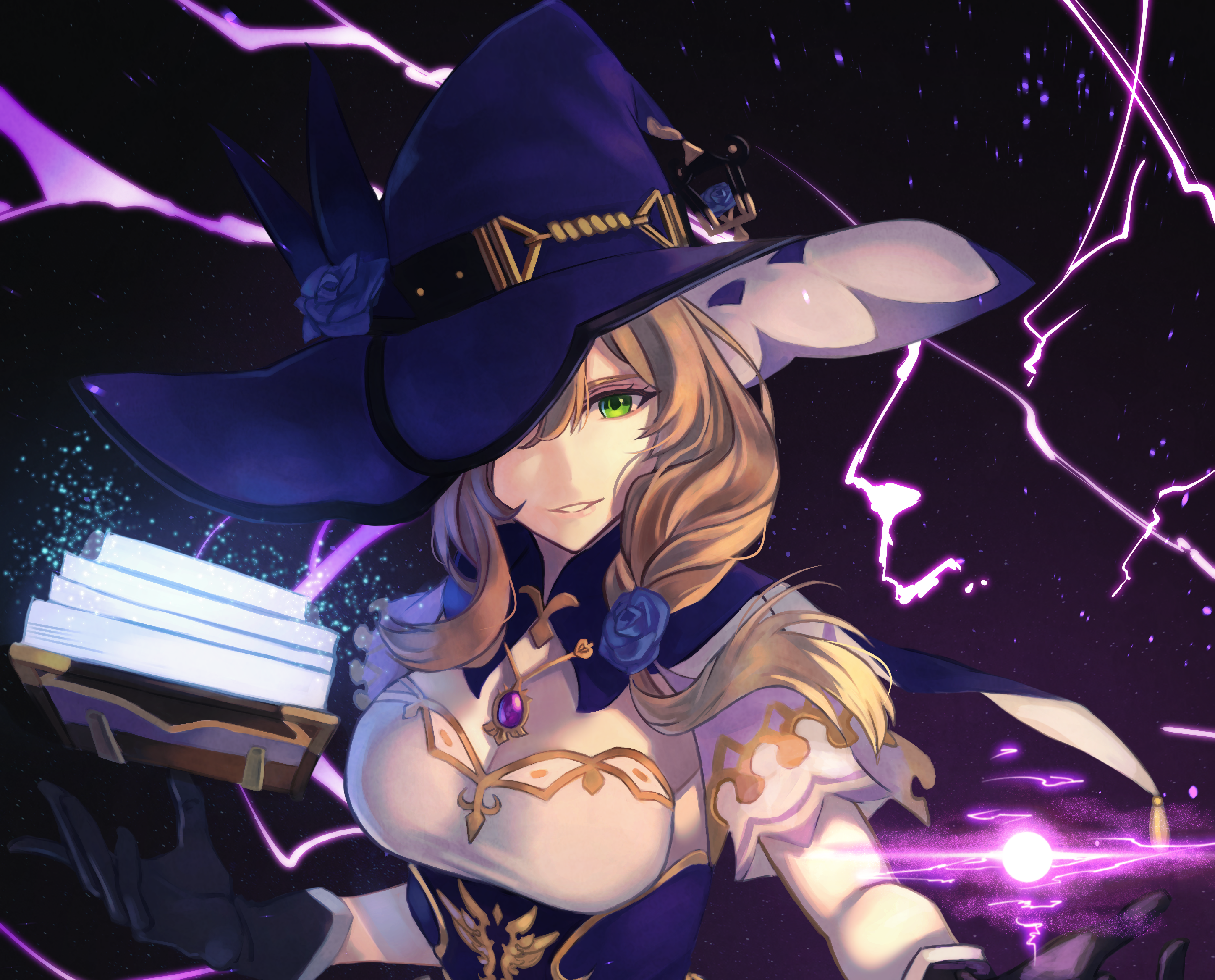 Lisa from Genshin Impact HD Wallpaper