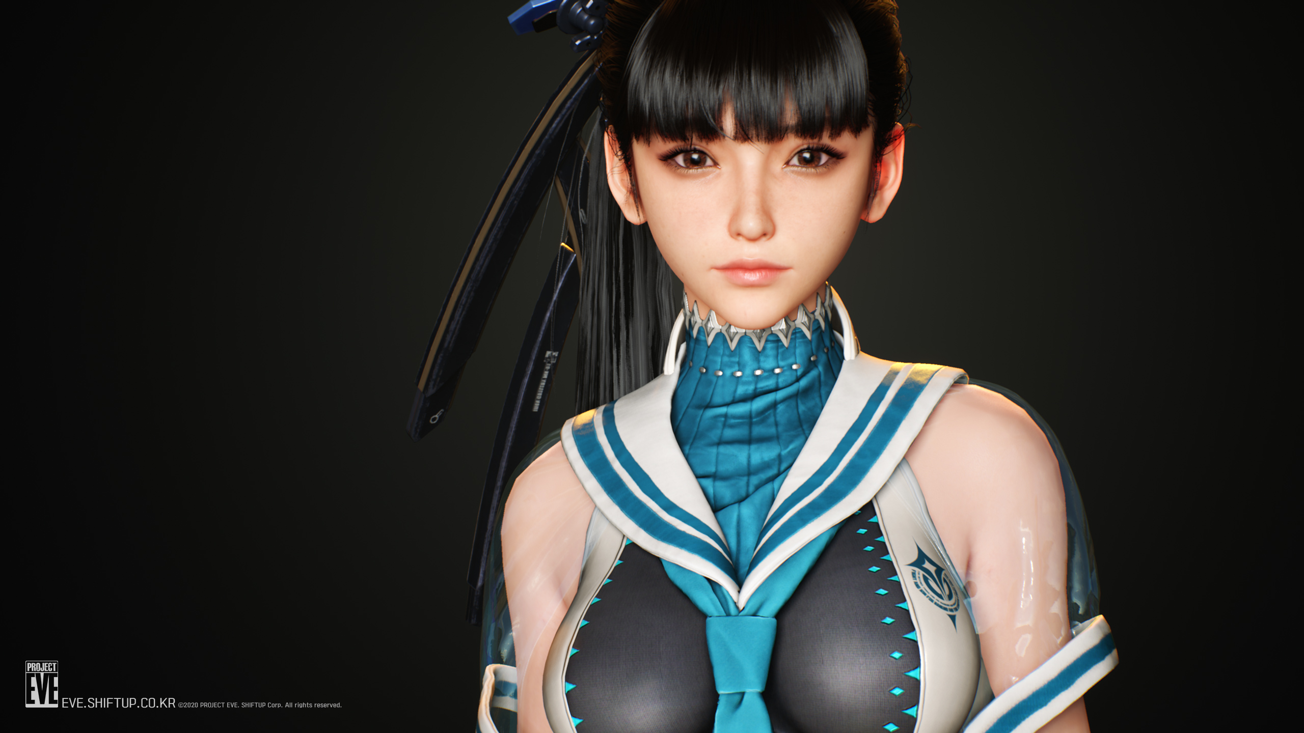 Project EVE Character Portrait HD Wallpaper