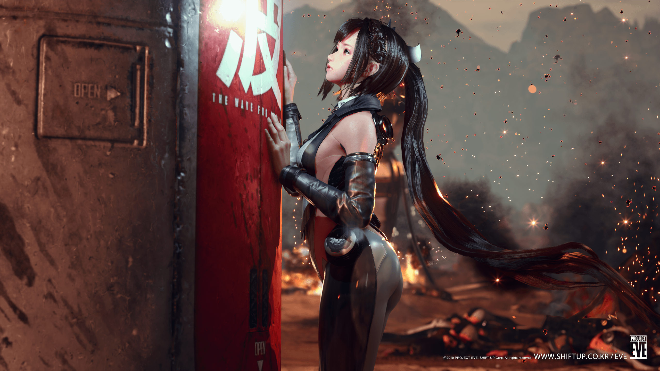 Girl from Project EVE HD Wallpaper