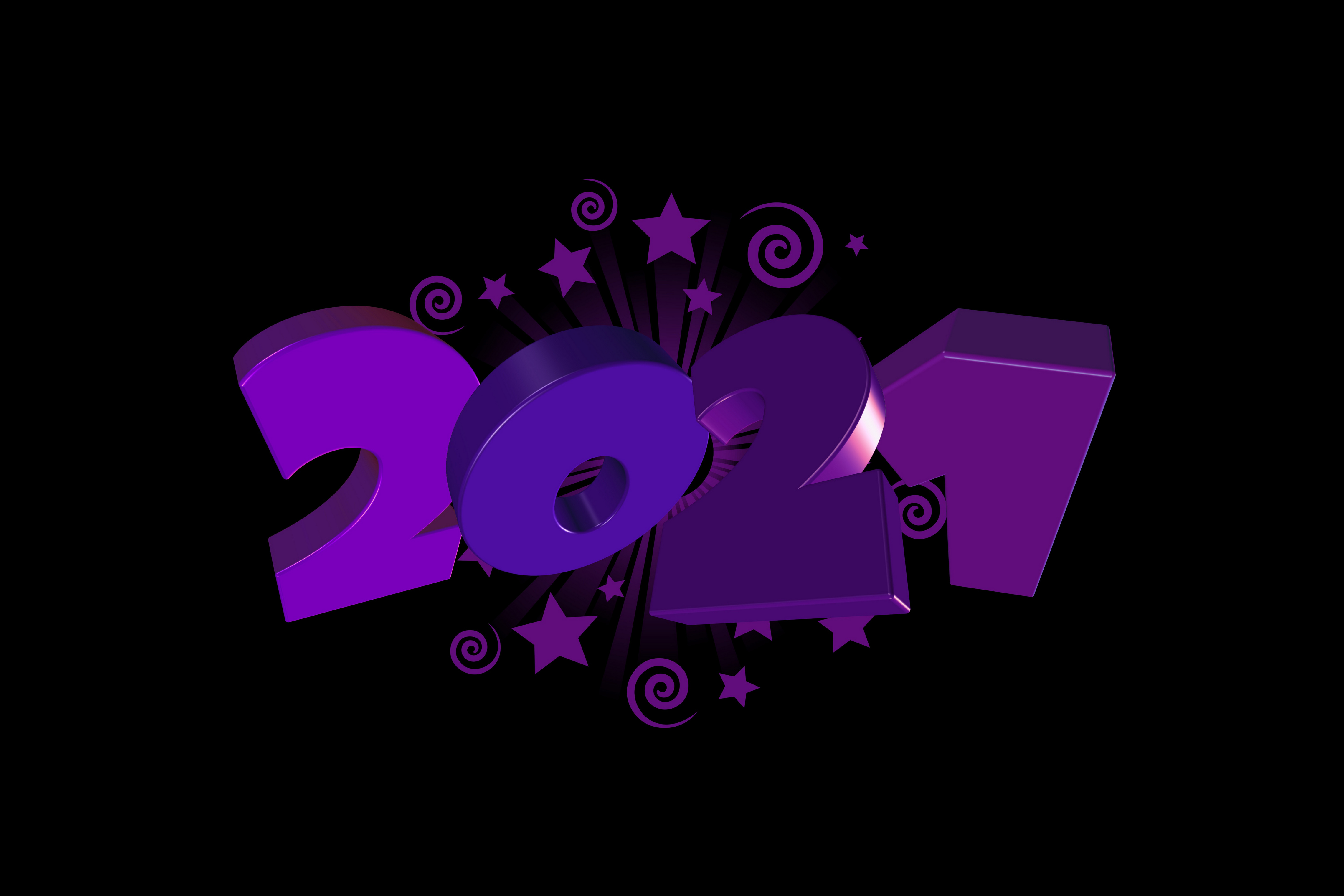 New Year 2021 HD Wallpaper