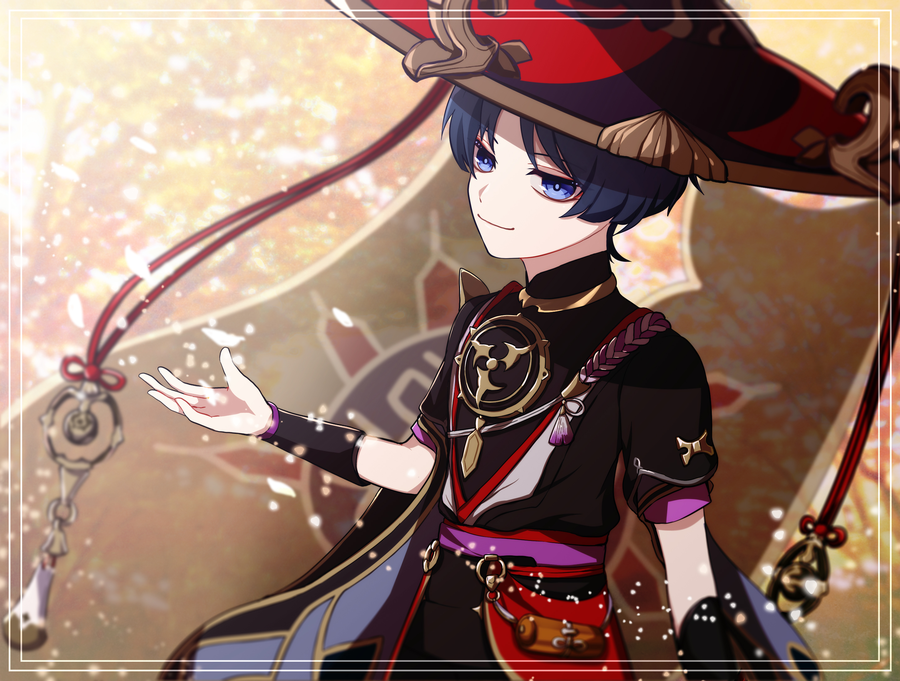 Scaramouche from Genshin Impact HD Wallpaper
