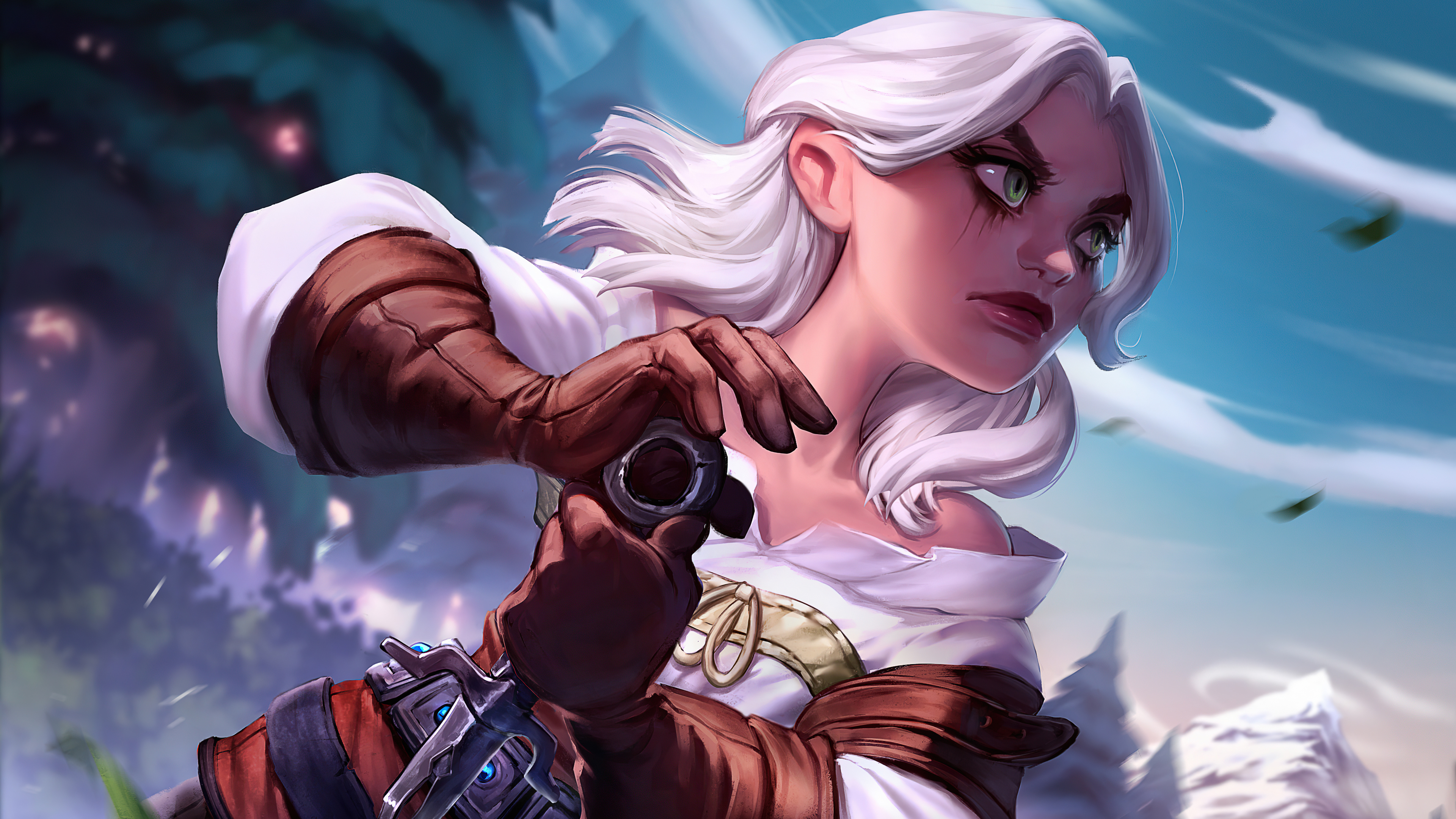 Ciri from The Witcher 3: Wild Hunt 4K HD Wallpaper