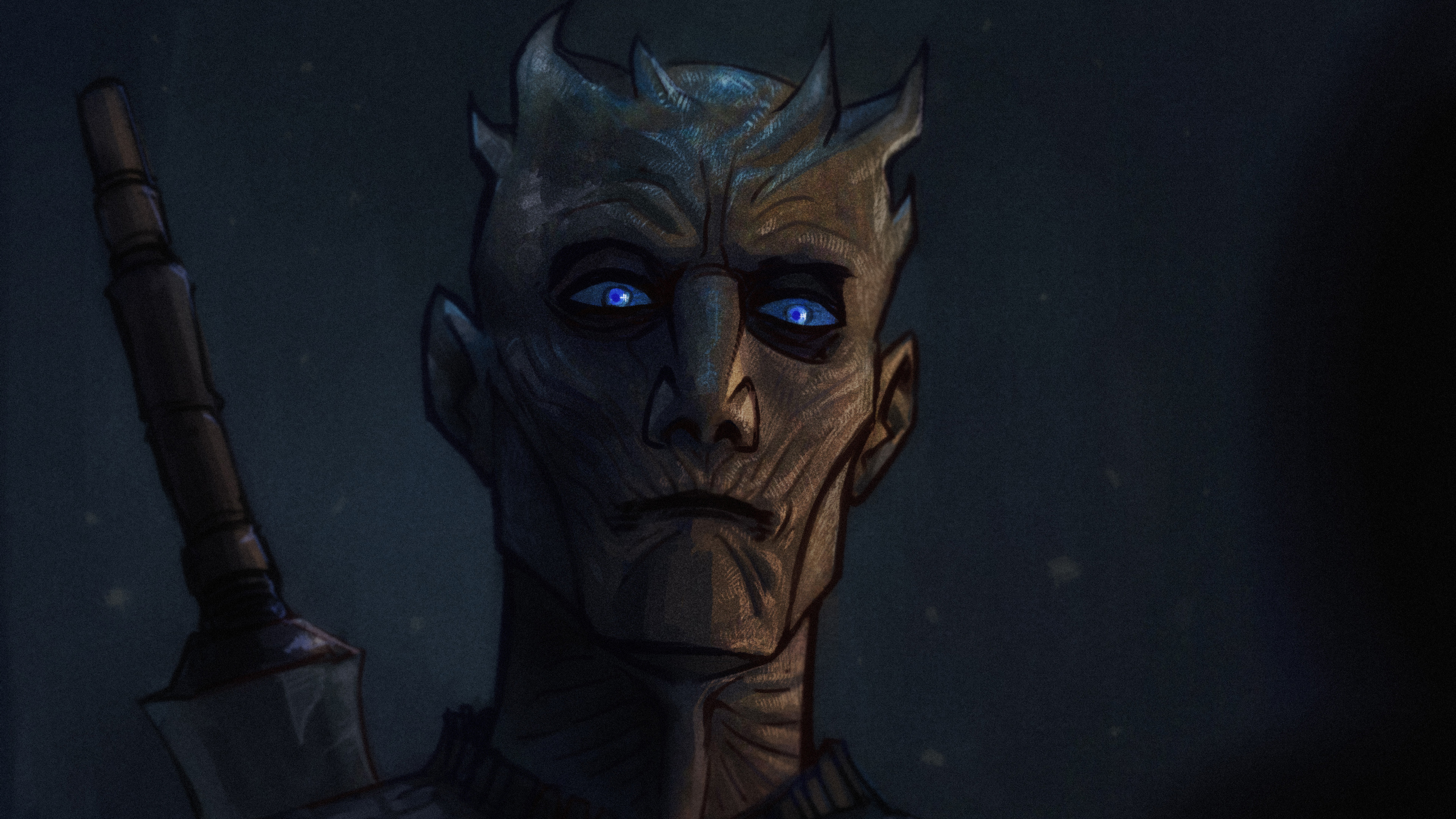 Night King from Game of Thrones 4K HD Wallpaper