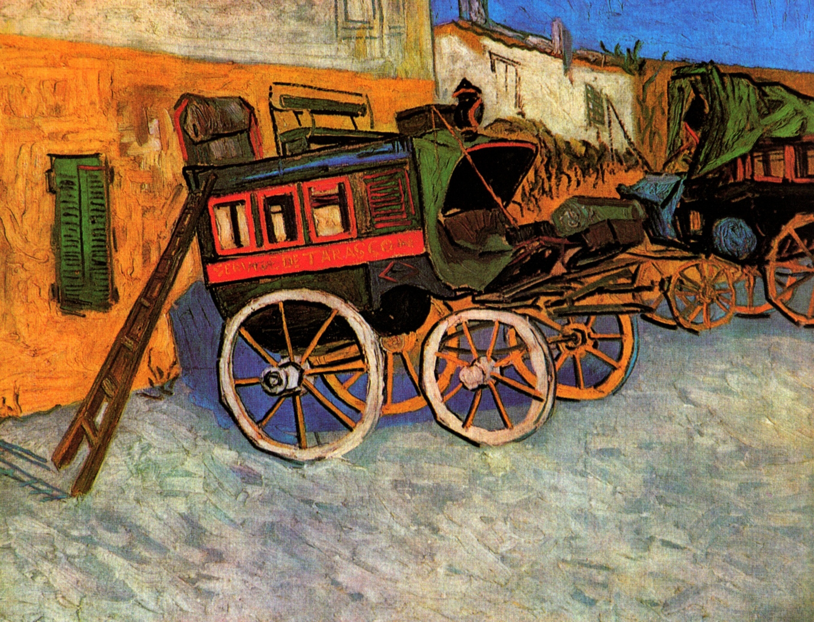 Tarascon Diligence Carriage HD Wallpaper
