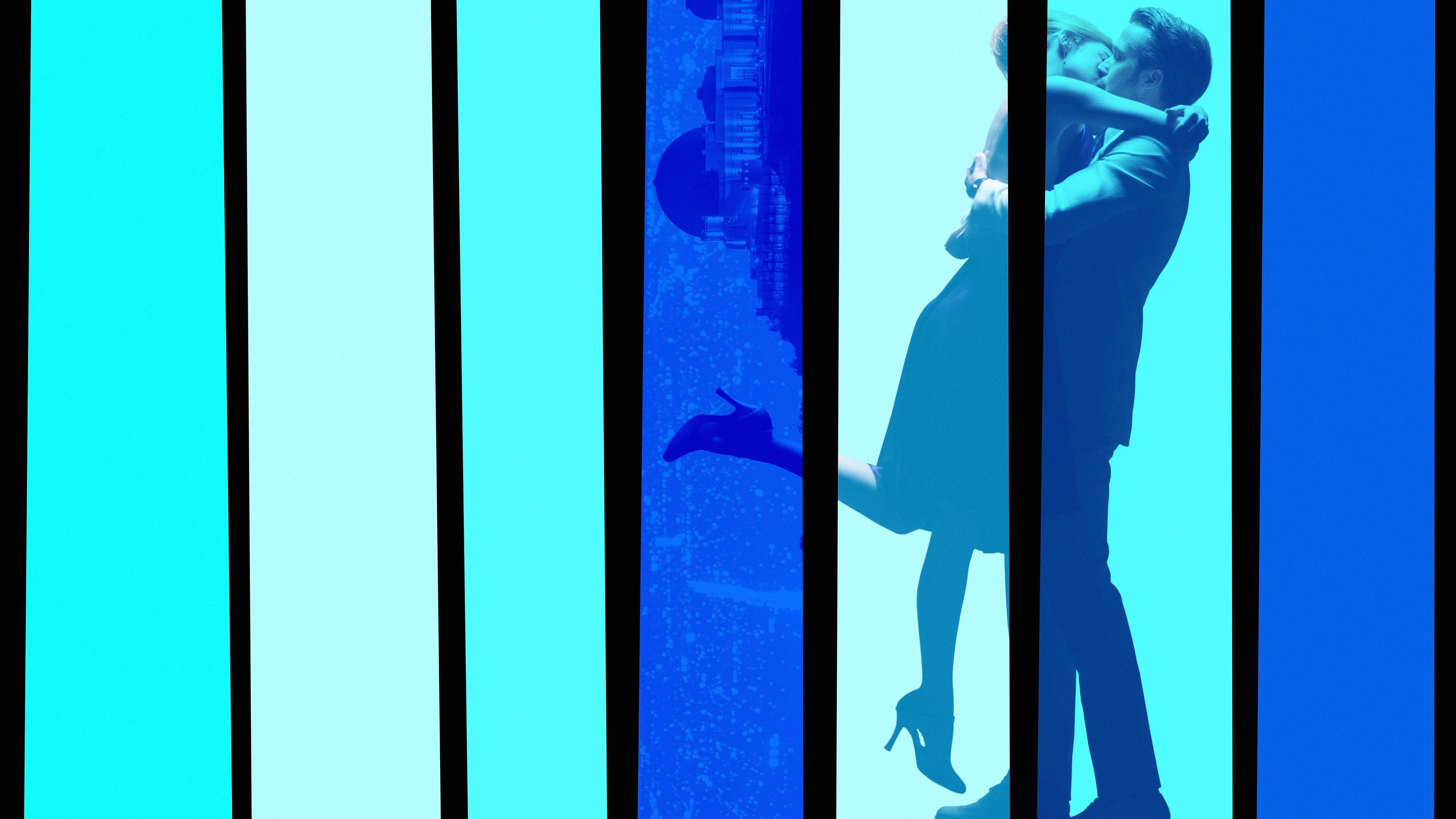 Emma Stone and Ryan Gosling from La La Land 4K HD Wallpaper