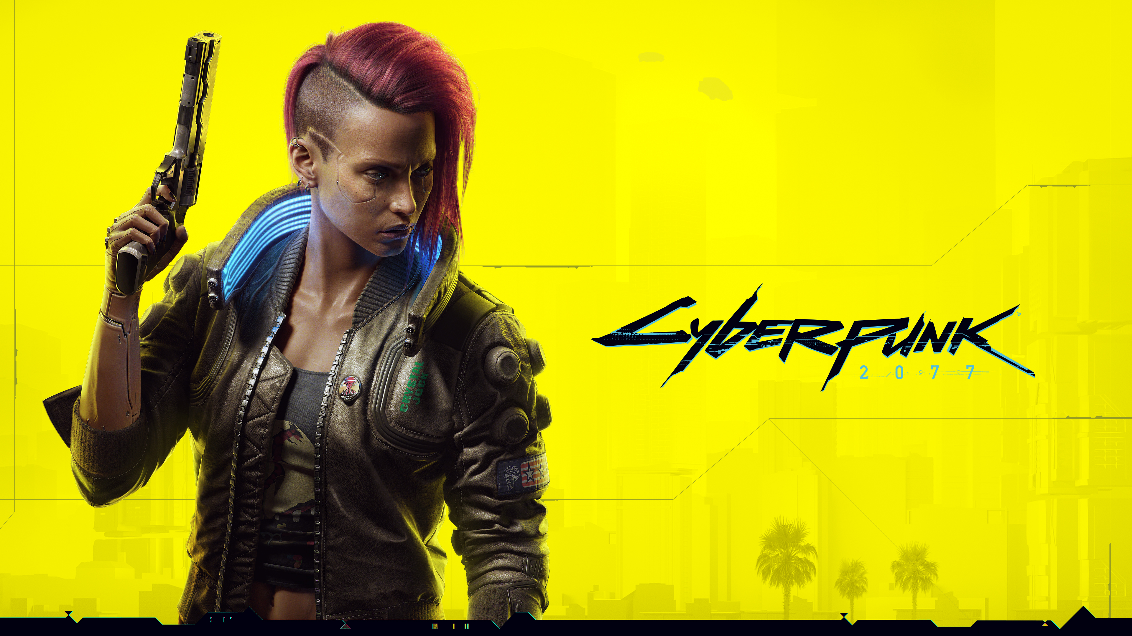 V from Cyberpunk 2077 4K HD Wallpaper