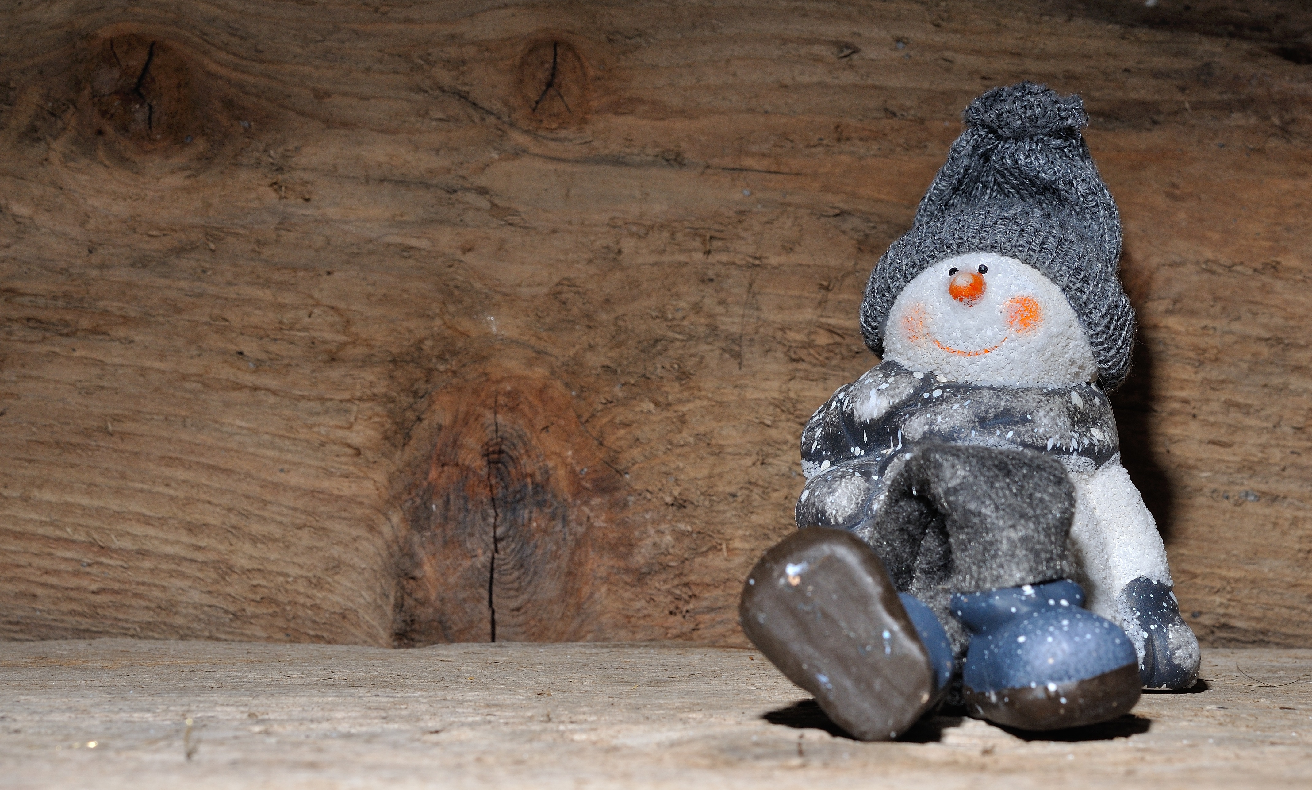 Photography Snowman Figurine 4K HD Wallpaper